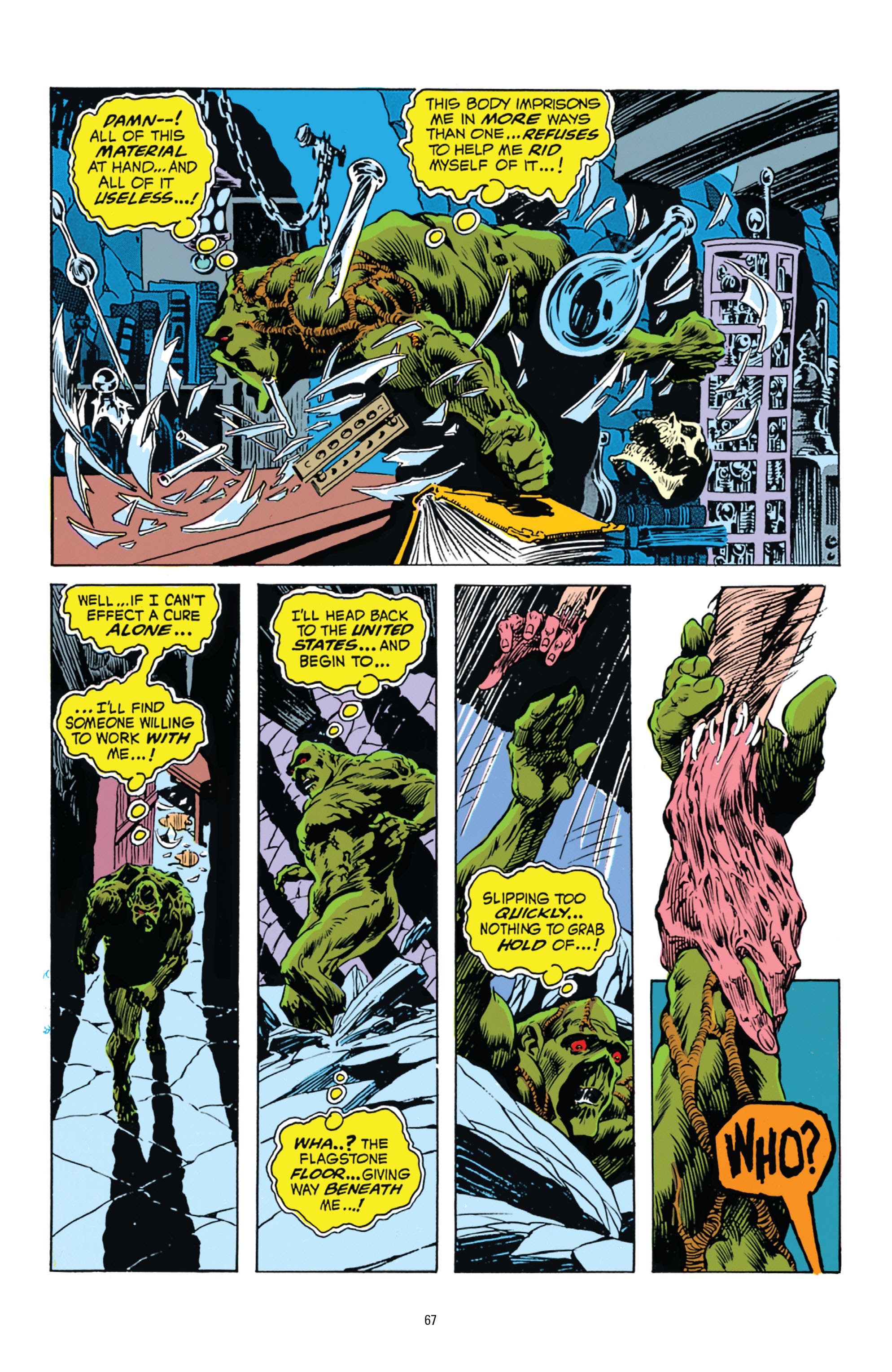 Read online Swamp Thing: The Bronze Age comic -  Issue # TPB 1 (Part 1) - 67