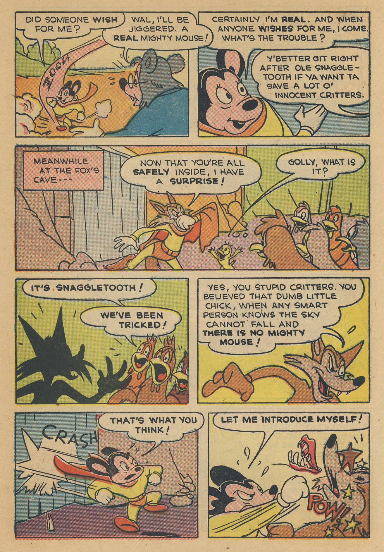 Read online Paul Terry's Mighty Mouse Comics comic -  Issue #54 - 16