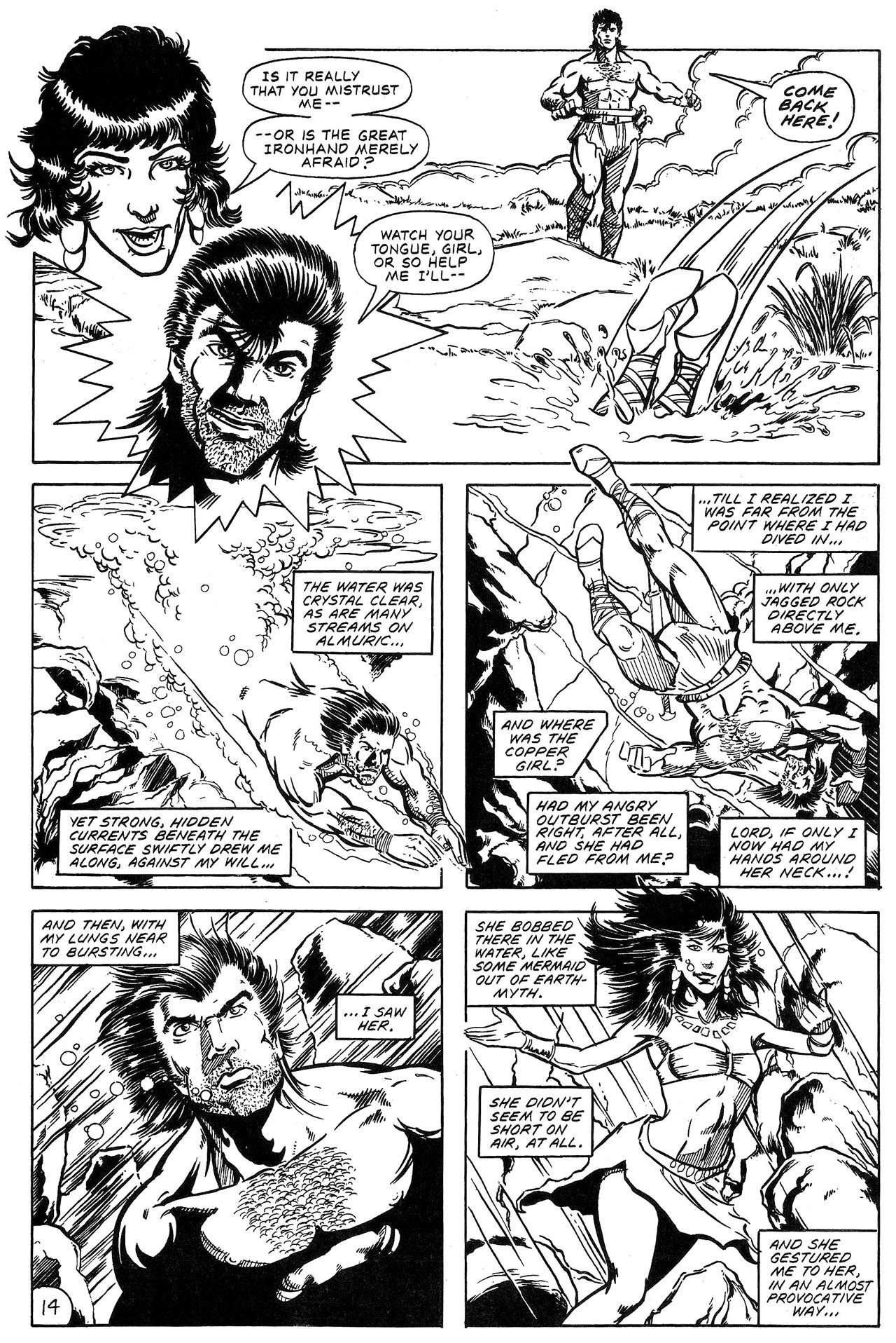 Read online Ironhand of Almuric comic -  Issue #2 - 16