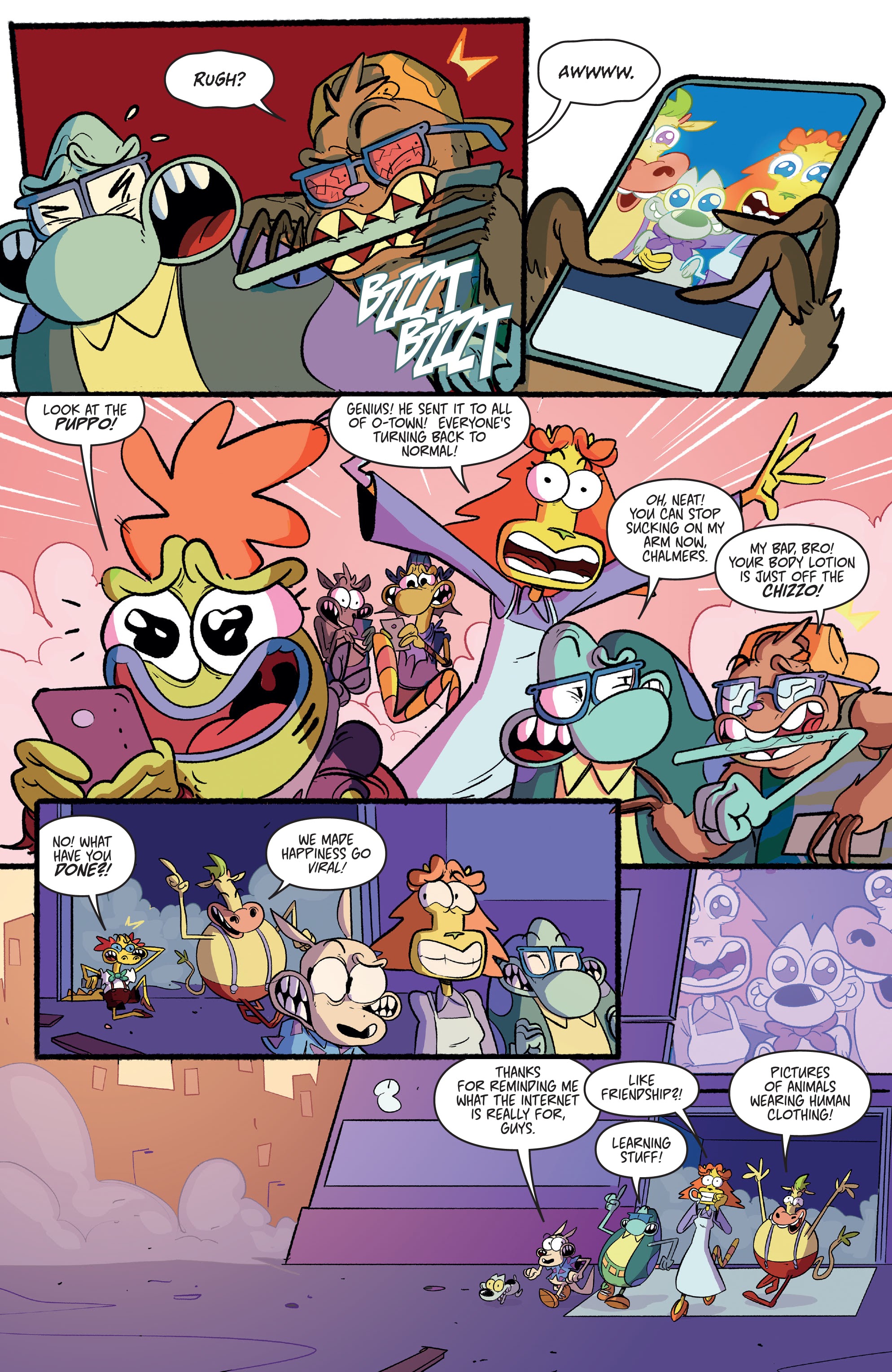 Read online Rocko's Modern Afterlife comic -  Issue # _TPB - 90