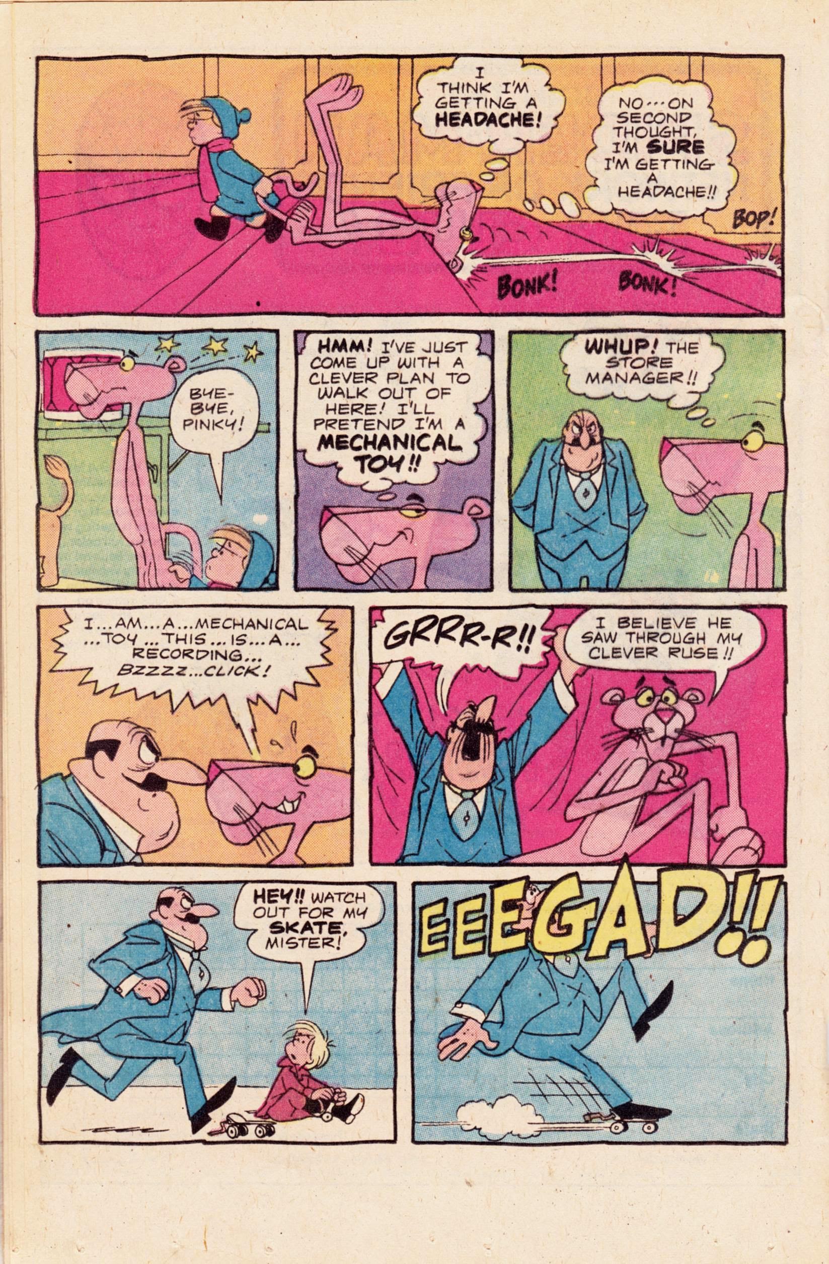 Read online The Pink Panther (1971) comic -  Issue #60 - 22