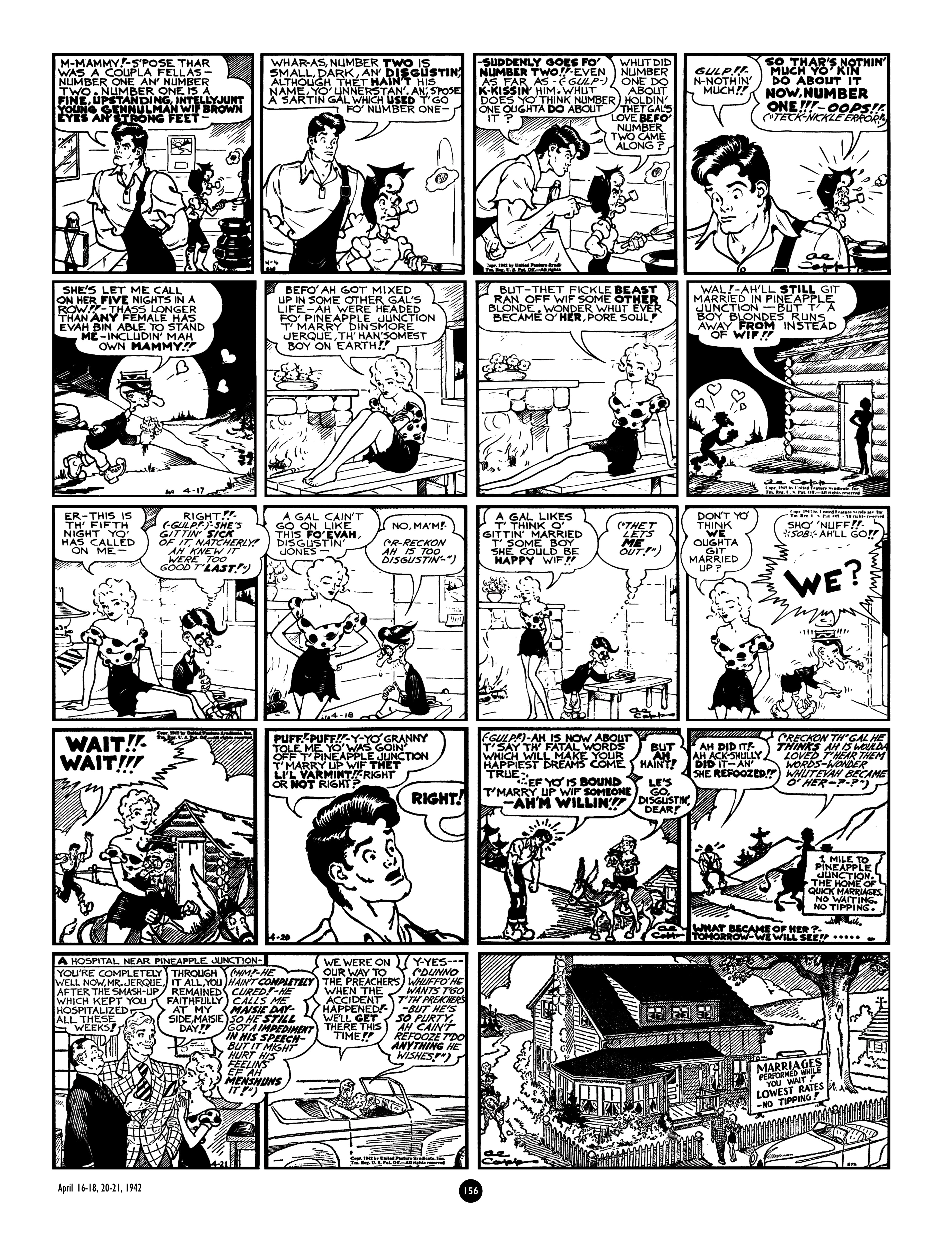 Read online Al Capp's Li'l Abner Complete Daily & Color Sunday Comics comic -  Issue # TPB 4 (Part 2) - 58