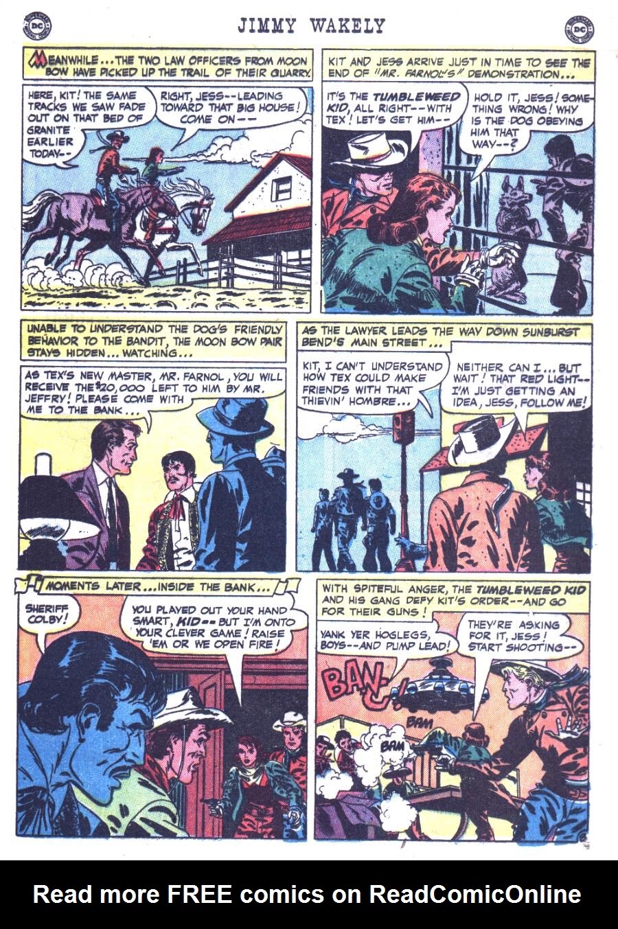 Read online Jimmy Wakely comic -  Issue #7 - 35