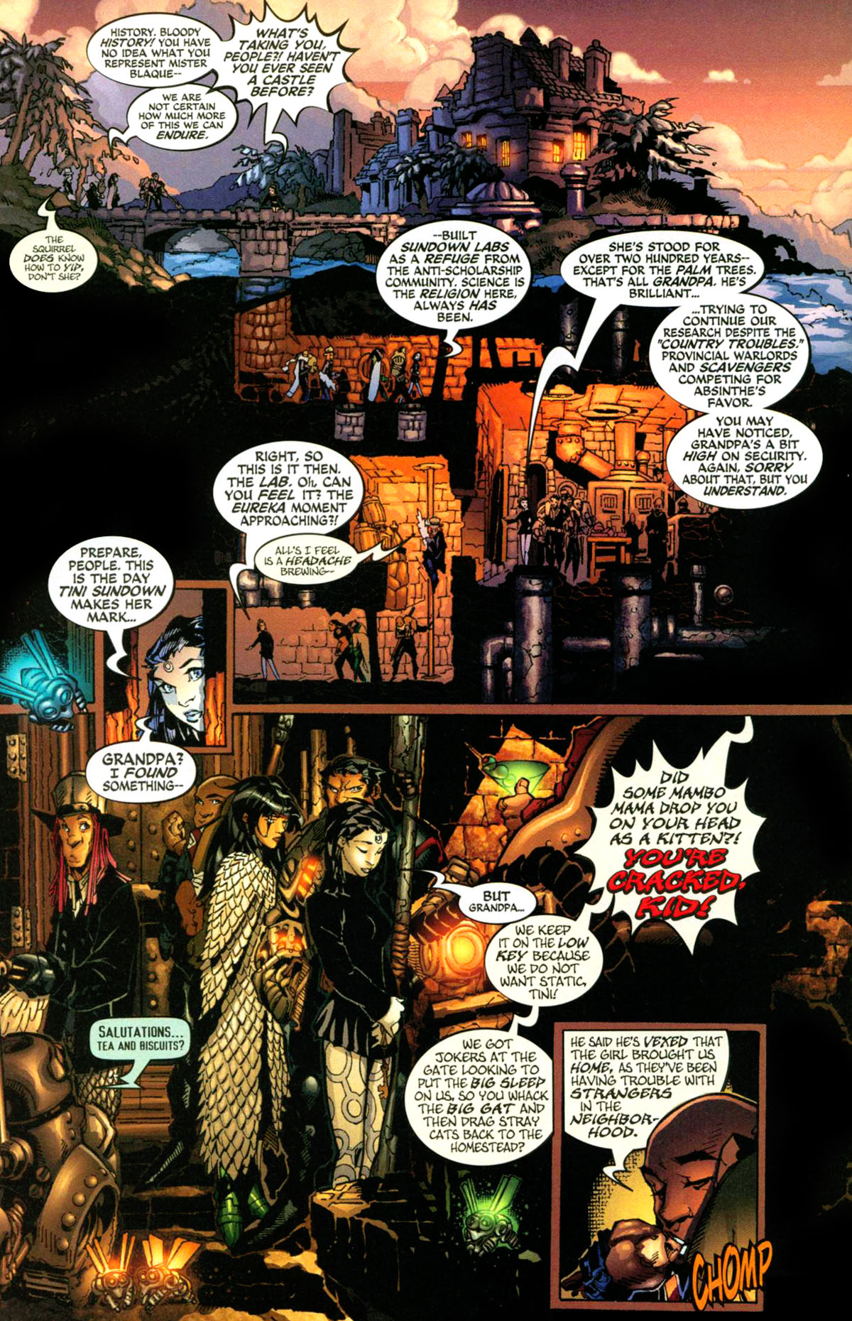 Read online Steampunk comic -  Issue #7 - 9
