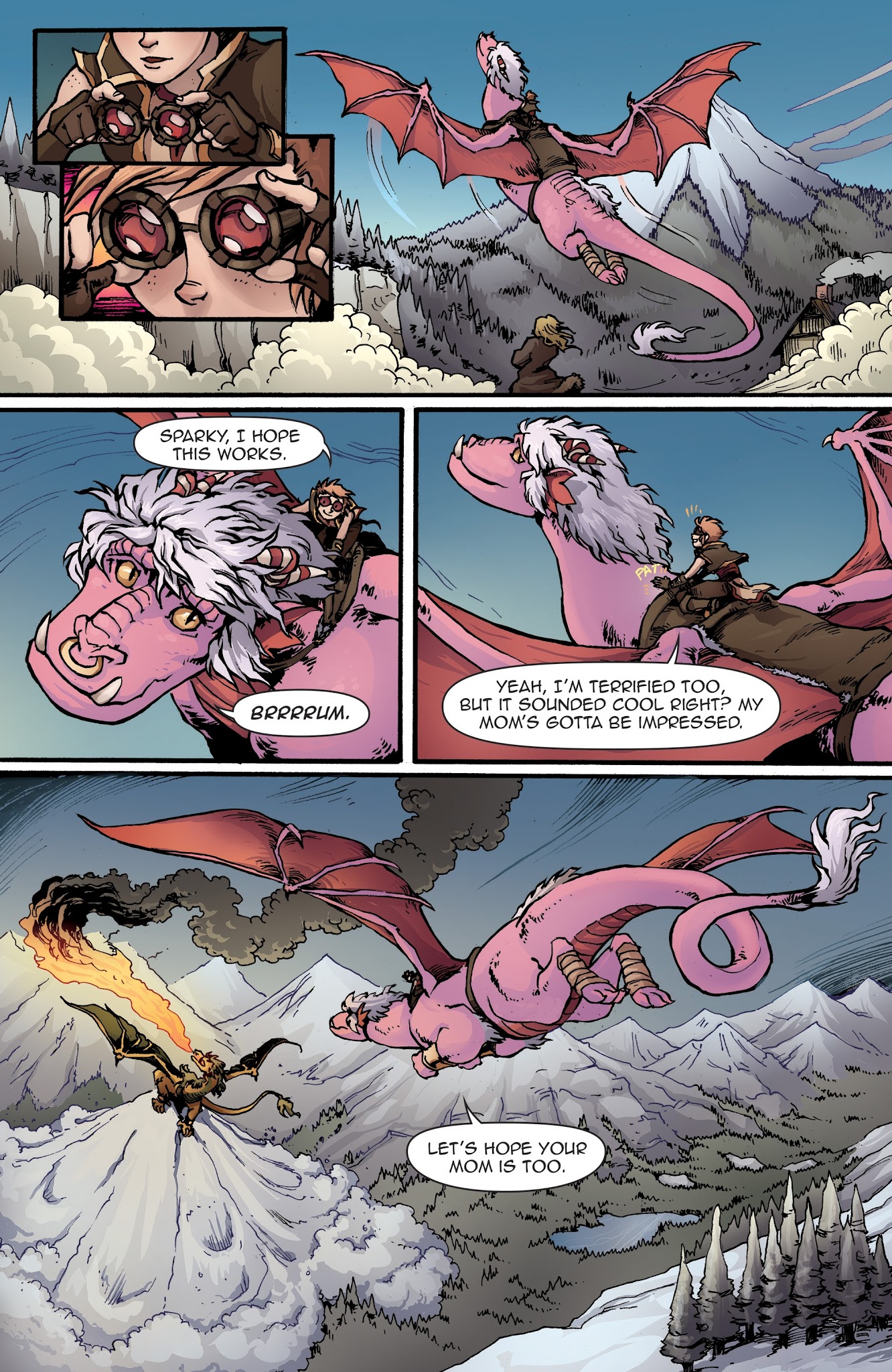 Read online Princeless: Make Yourself (2017) comic -  Issue #1 - 11