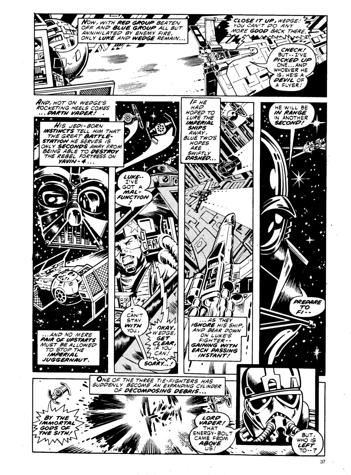 Read online Star Wars Weekly comic -  Issue #147 - 37