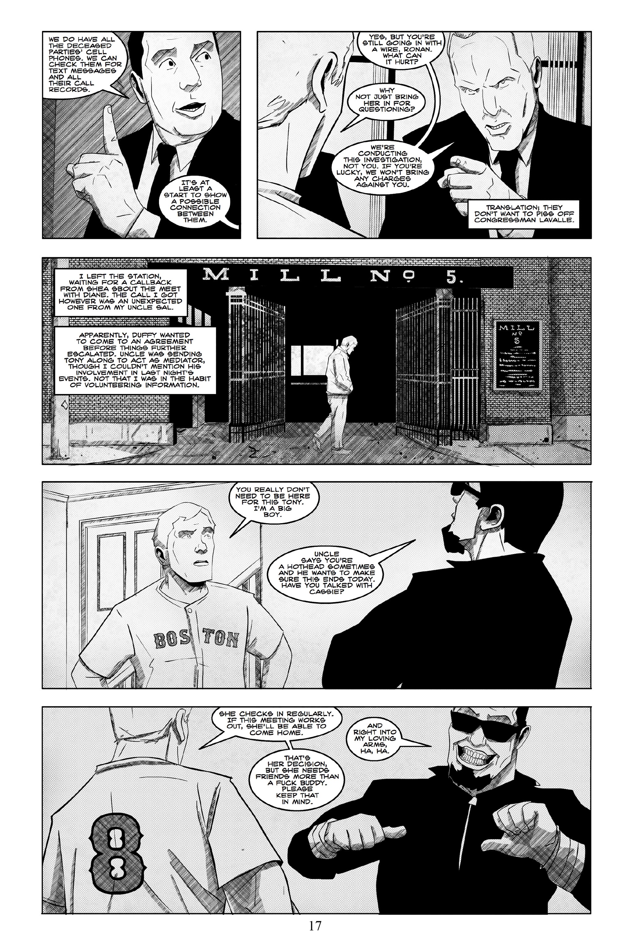 Read online Two Redheads & A Dead Blonde comic -  Issue #5 - 18