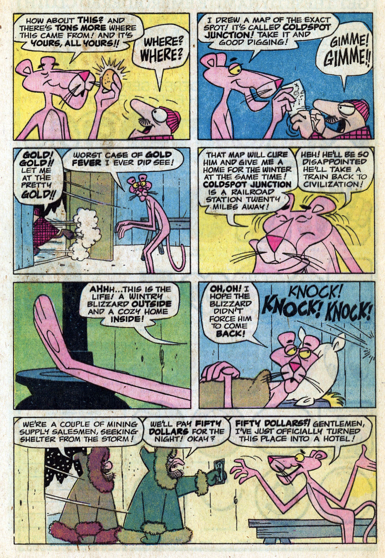 Read online The Pink Panther (1971) comic -  Issue #21 - 8