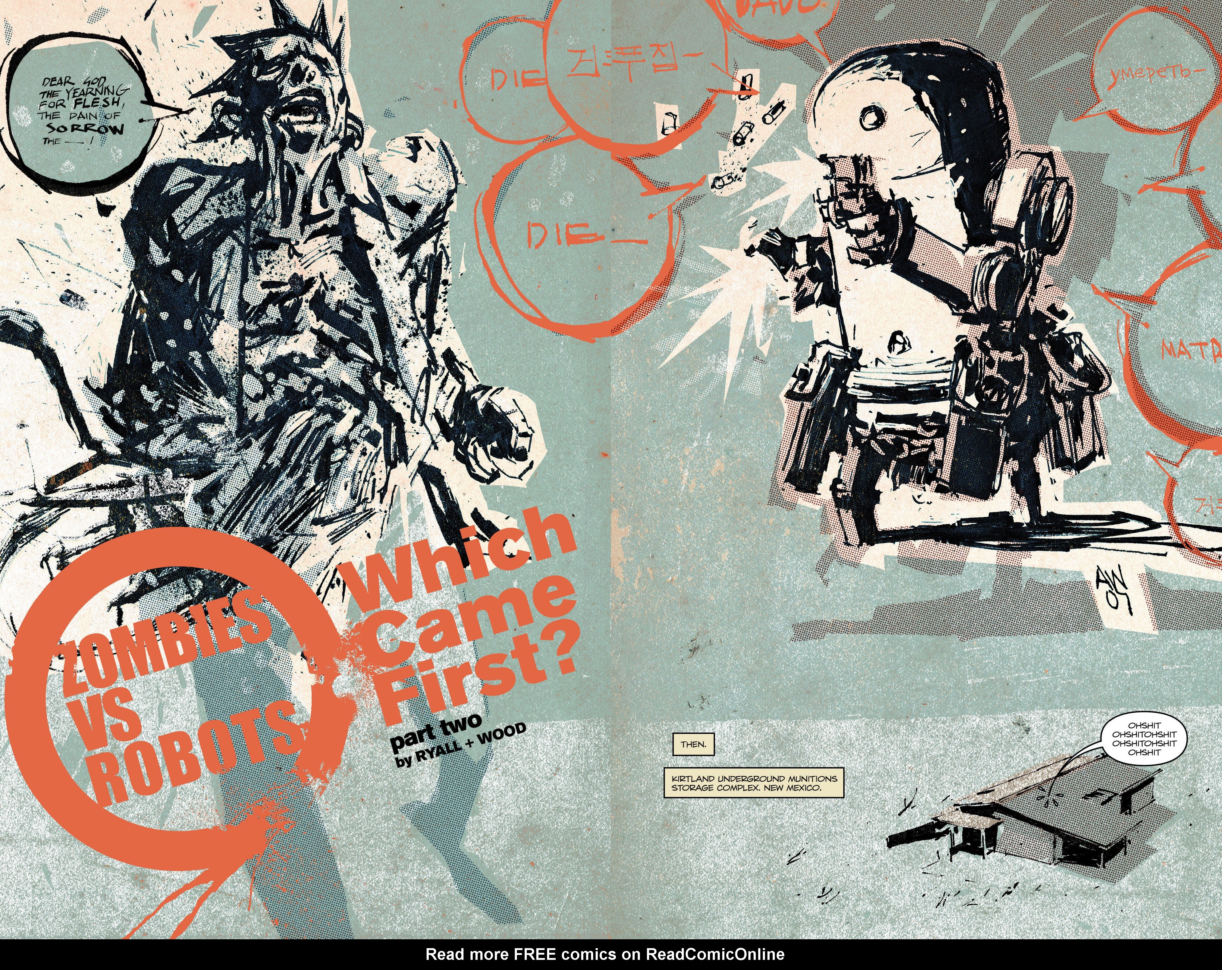 Read online ZVRC: Zombies Vs. Robots Classic comic -  Issue #1 - 11