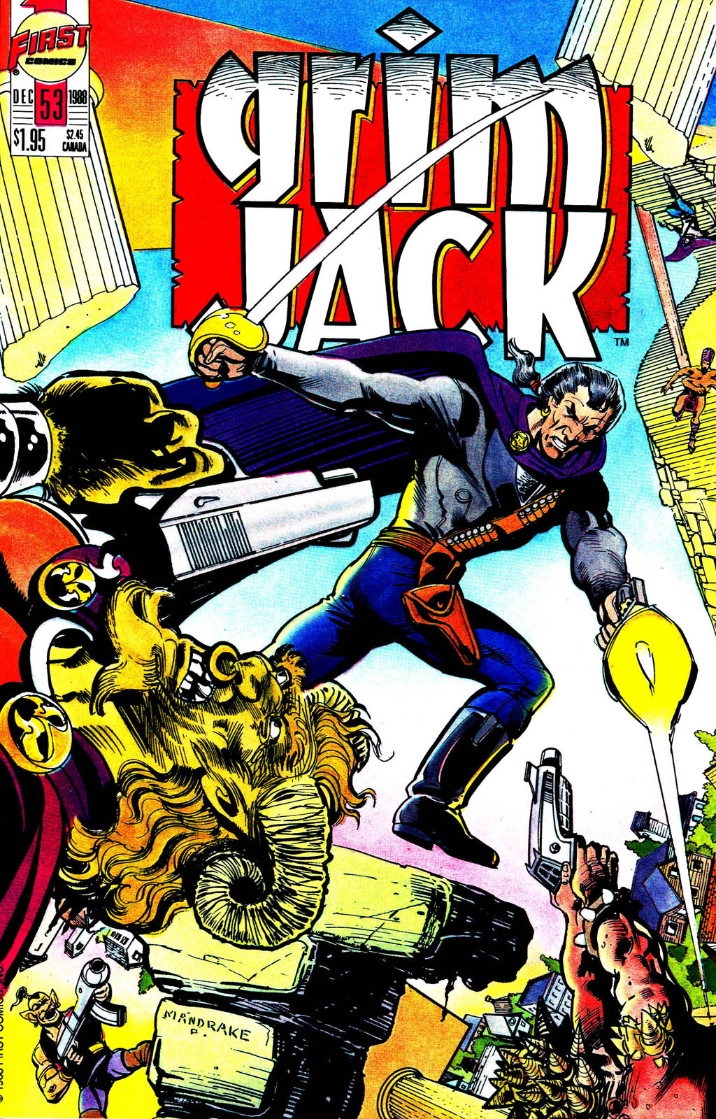 Read online Grimjack comic -  Issue #53 - 1