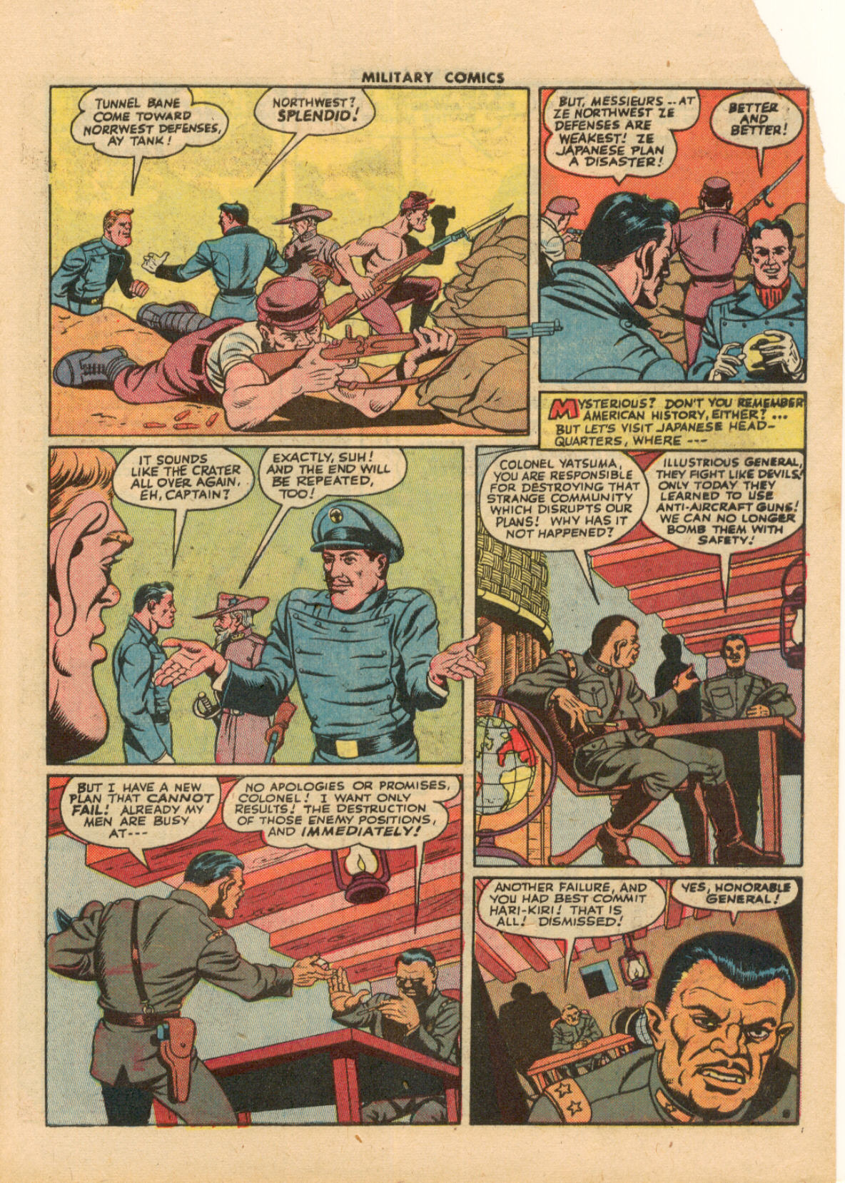 Read online Military Comics comic -  Issue #33 - 11