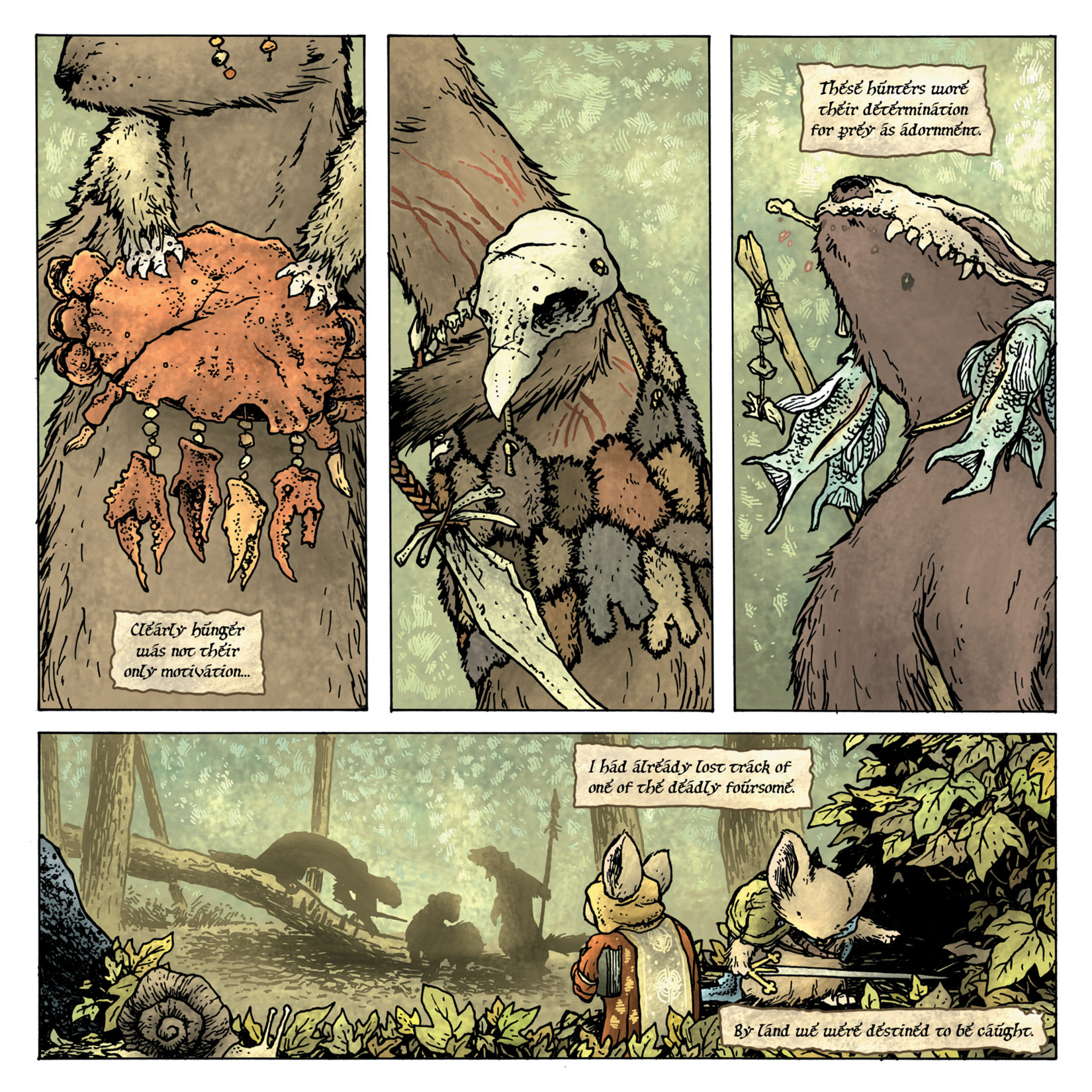 Read online Mouse Guard: The Black Axe comic -  Issue #1 - 19