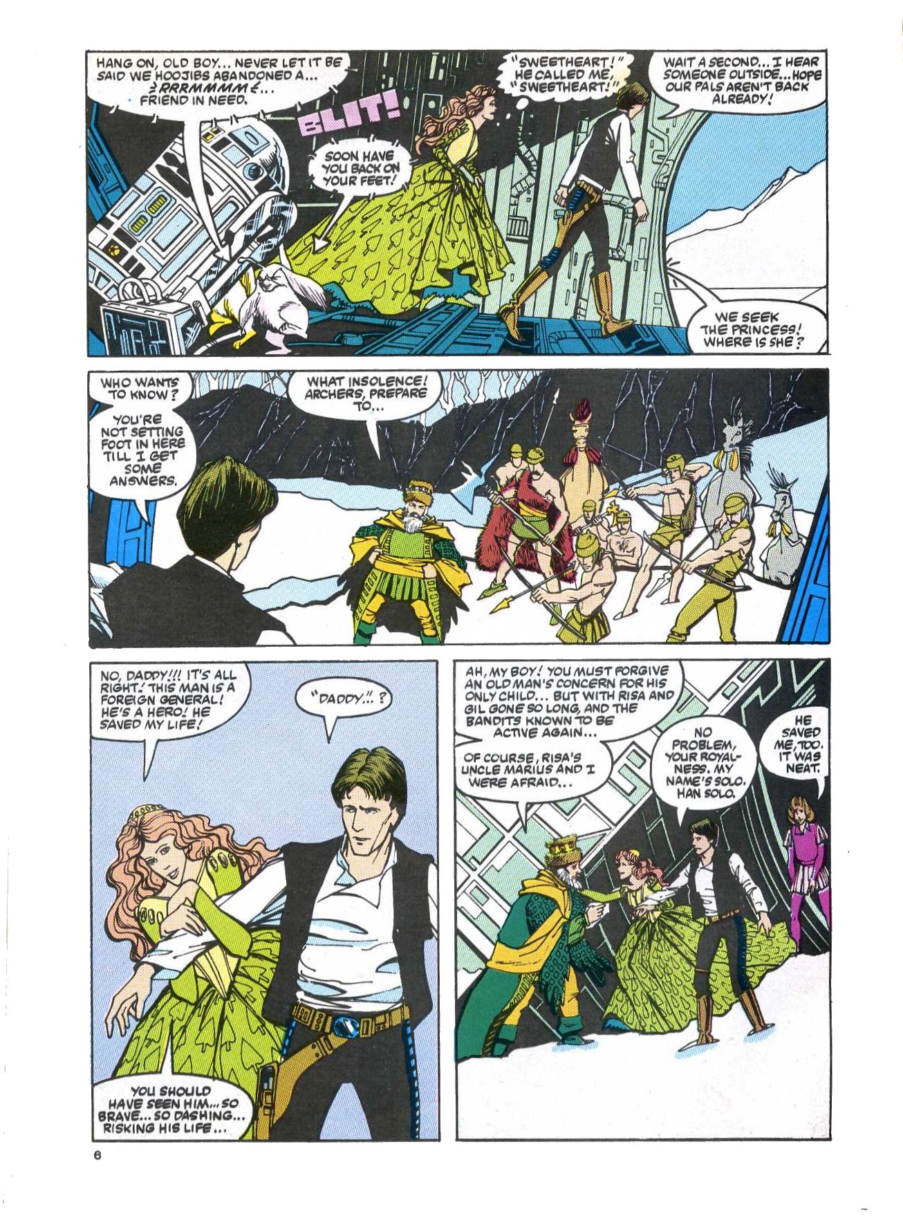 Read online Return of the Jedi comic -  Issue #124 - 6