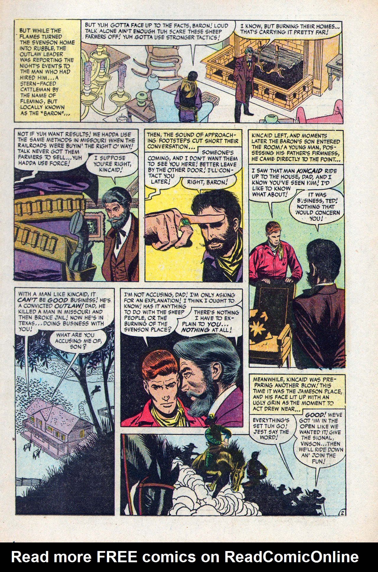 Read online Western Outlaws (1954) comic -  Issue #2 - 11