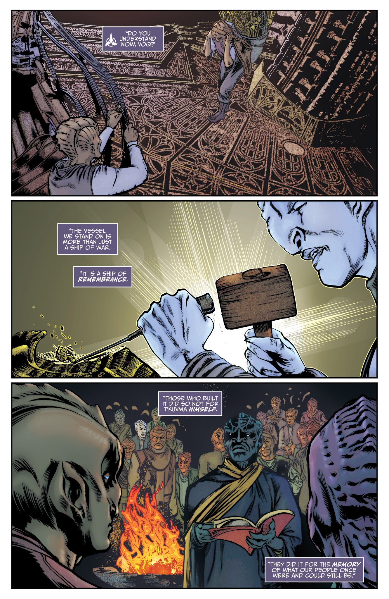 Read online Star Trek: Discovery: The Light of Kahless comic -  Issue #3 - 13