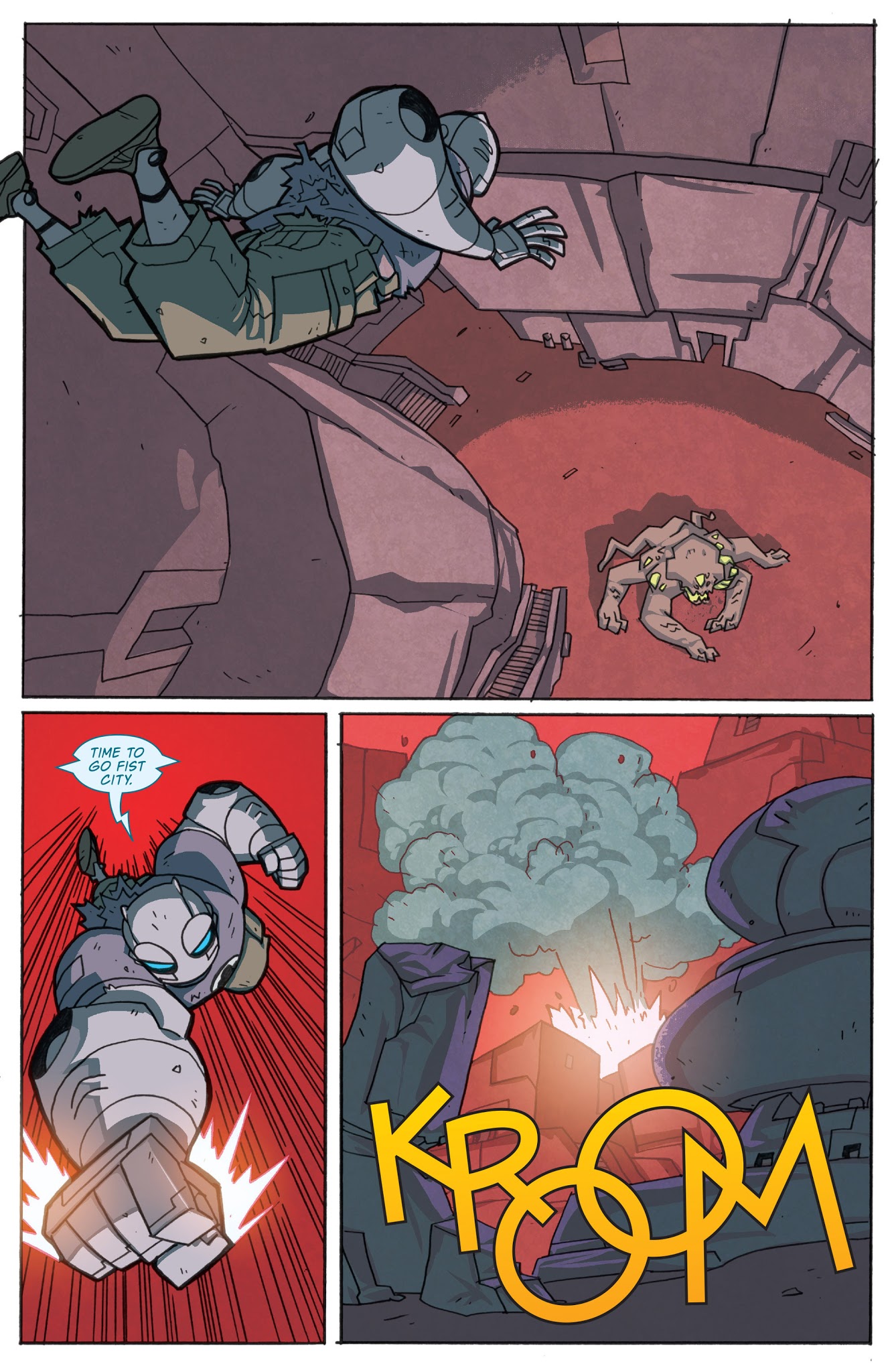 Read online Atomic Robo and the Savage Sword of Dr. Dinosaur comic -  Issue #3 - 20