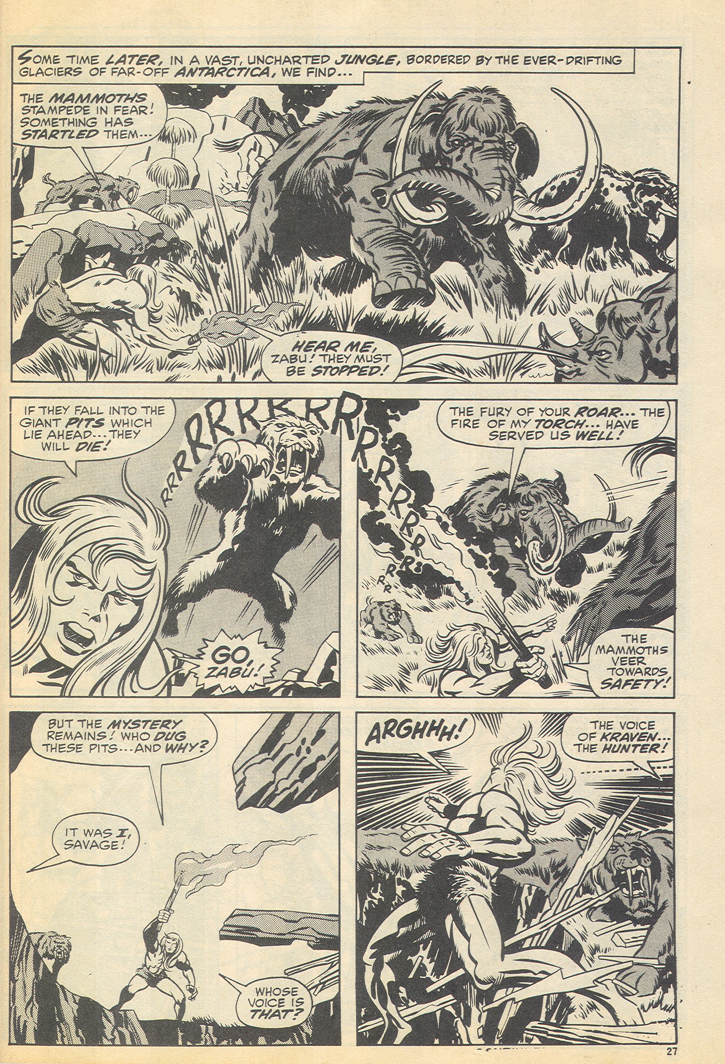 Read online Planet of the Apes (1974) comic -  Issue #2 - 27