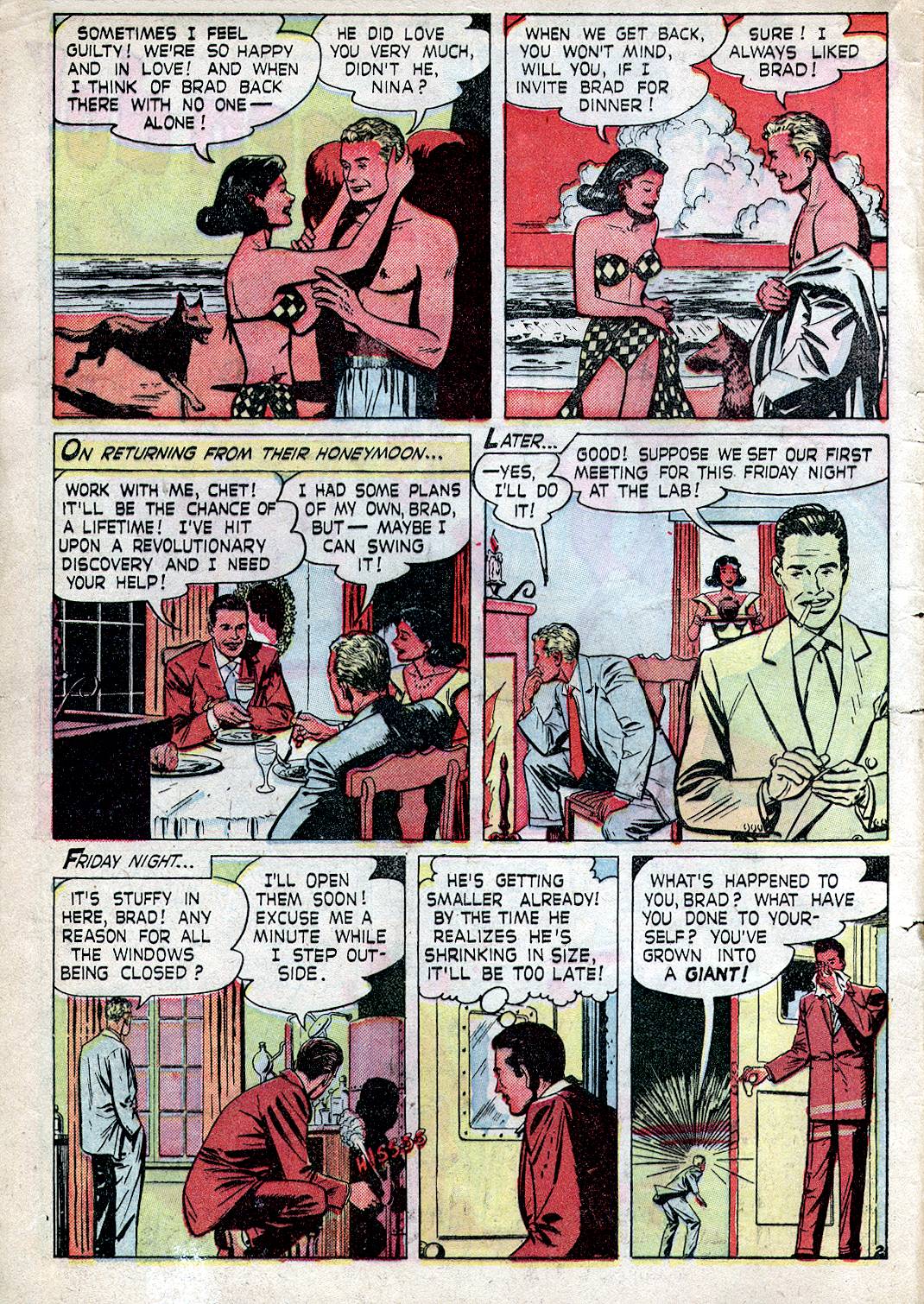 Read online Amazing Adventures (1950) comic -  Issue #3 - 4