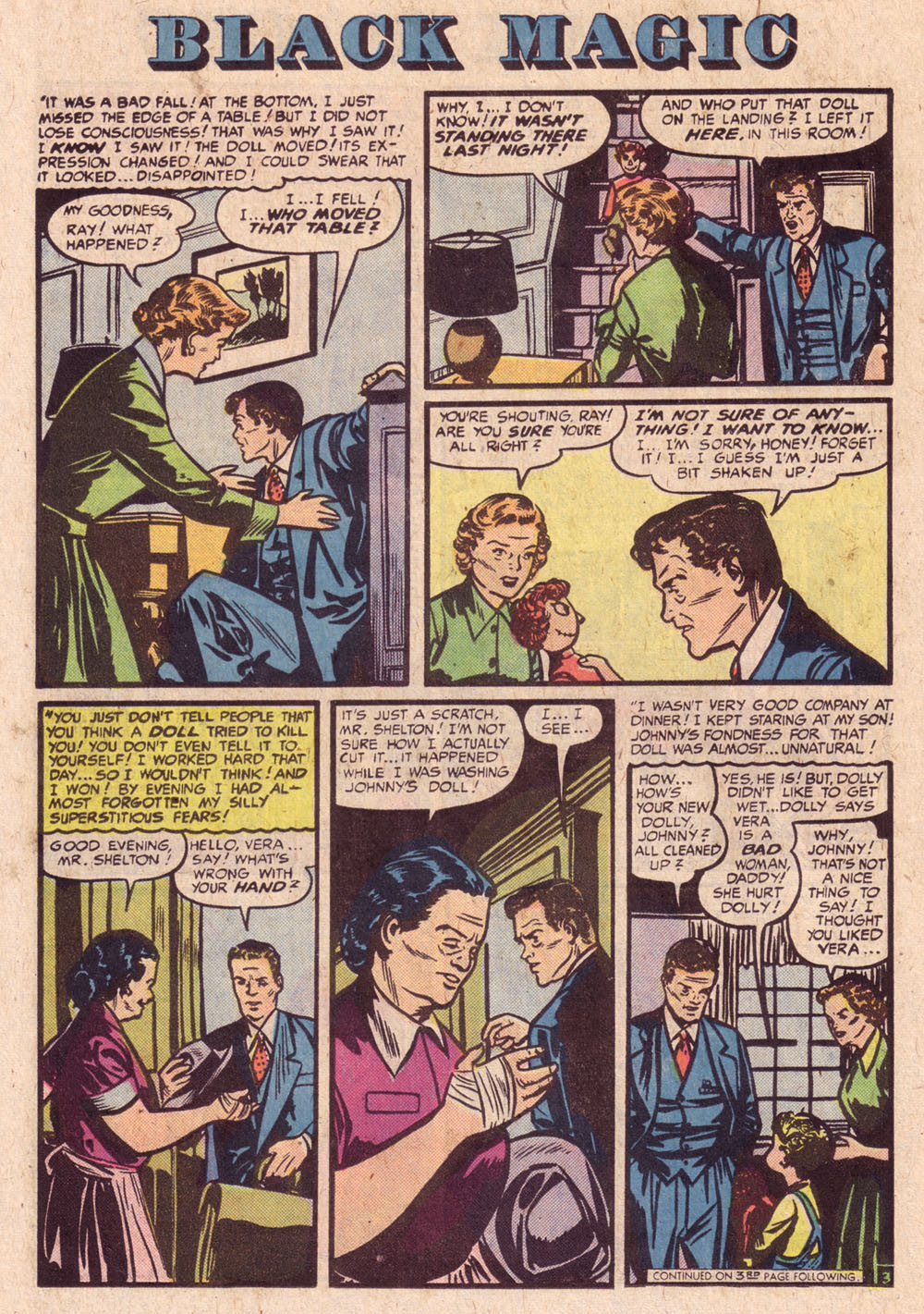 Read online Black Magic (1950) comic -  Issue #1 - 15