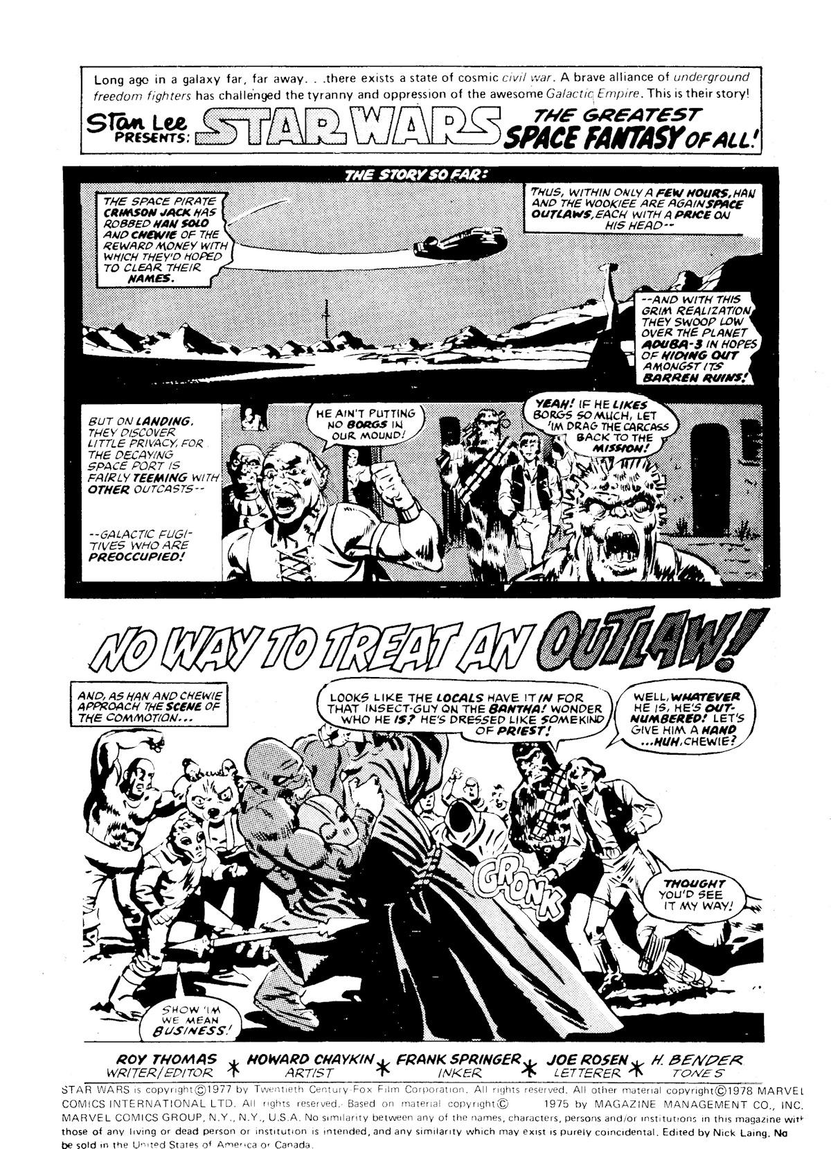 Read online Star Wars Weekly comic -  Issue #14 - 3