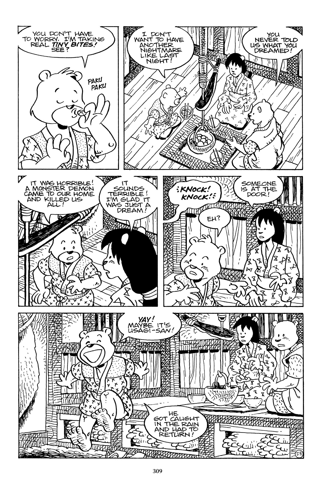 Read online The Usagi Yojimbo Saga comic -  Issue # TPB 7 - 304