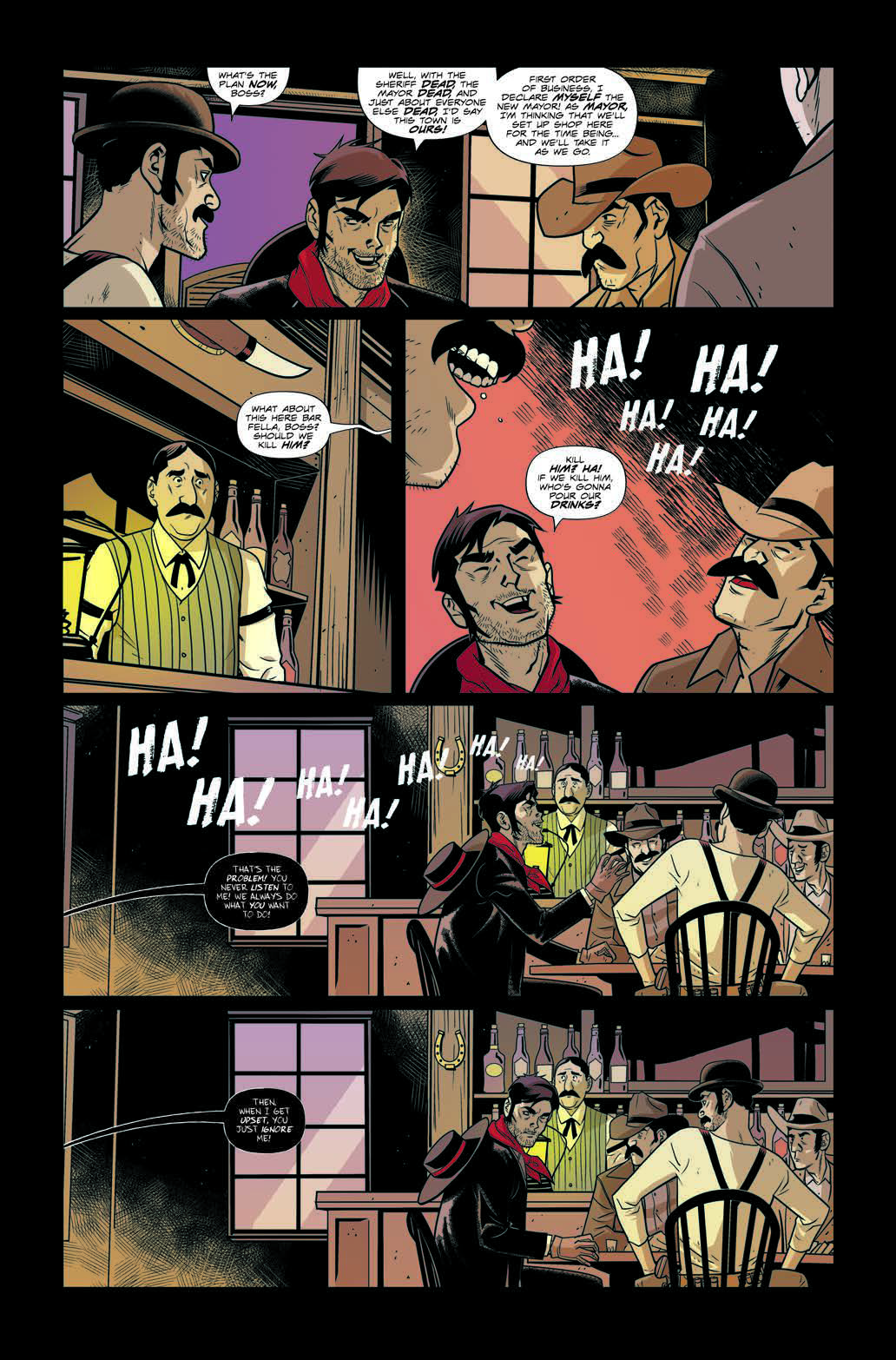 Read online Midnight Western Theatre comic -  Issue #1 - 8