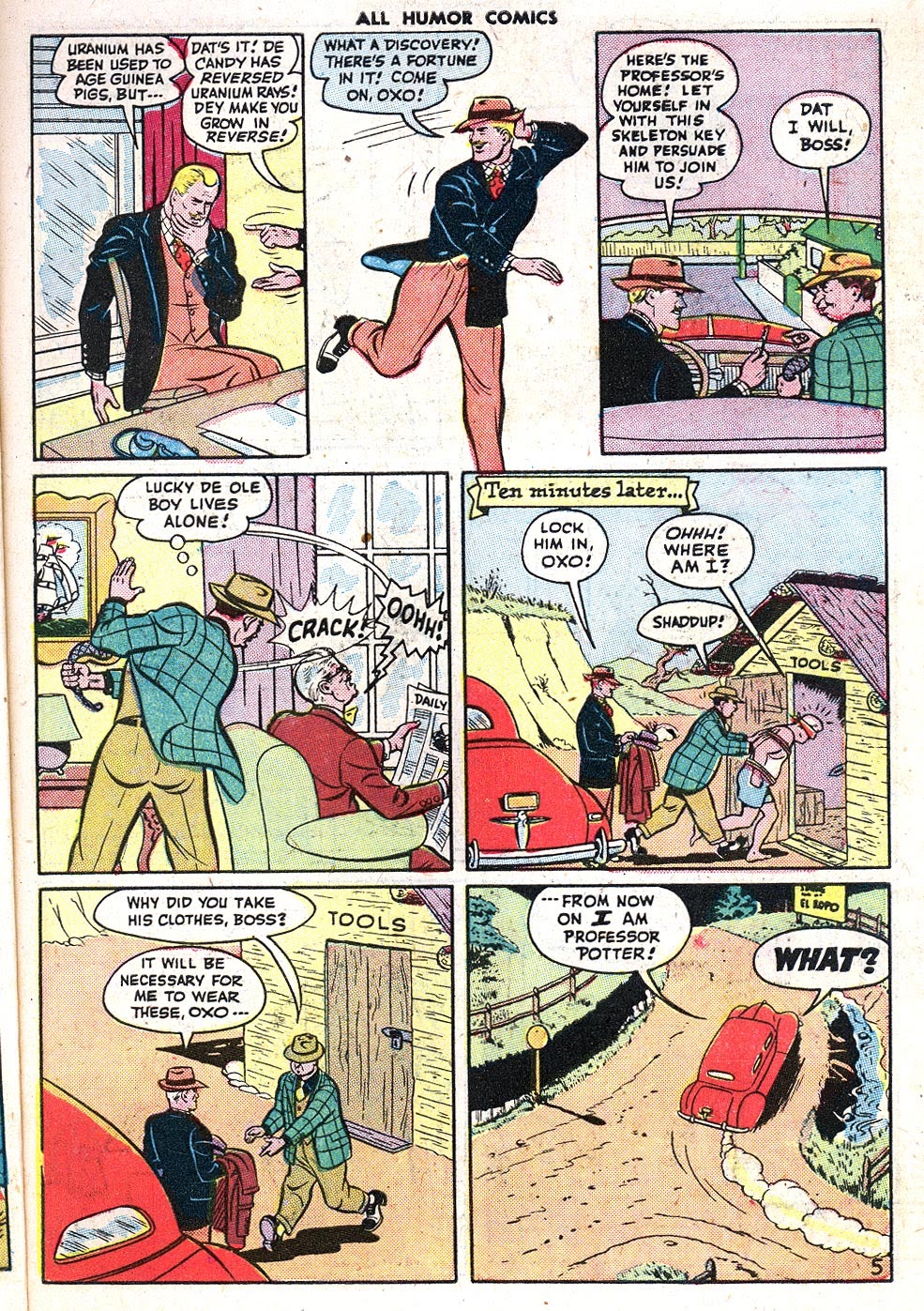 Read online All Humor Comics comic -  Issue #5 - 7