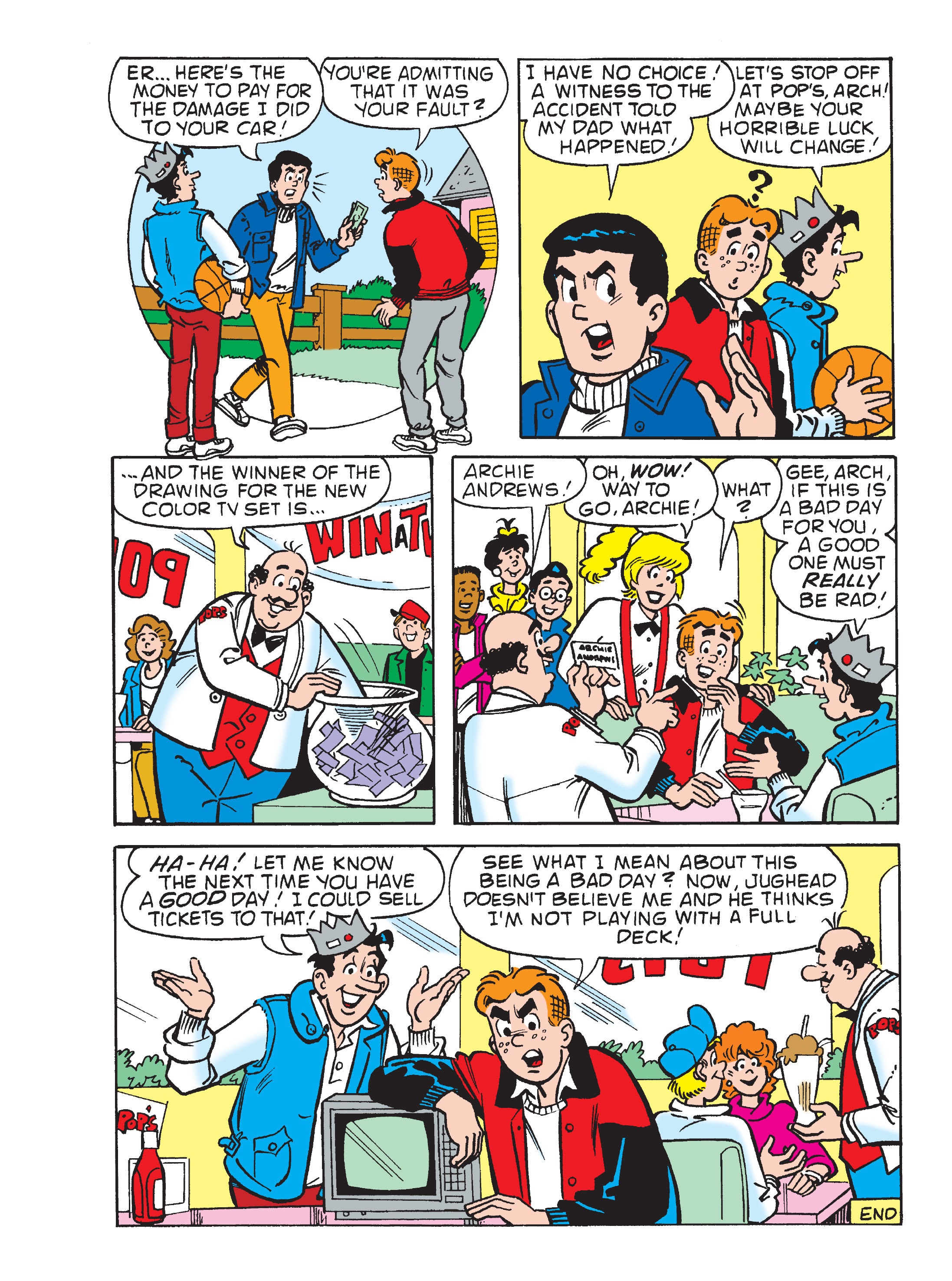 Read online Archie's Double Digest Magazine comic -  Issue #274 - 186