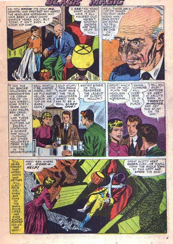 Read online Black Magic (1950) comic -  Issue #17 - 21
