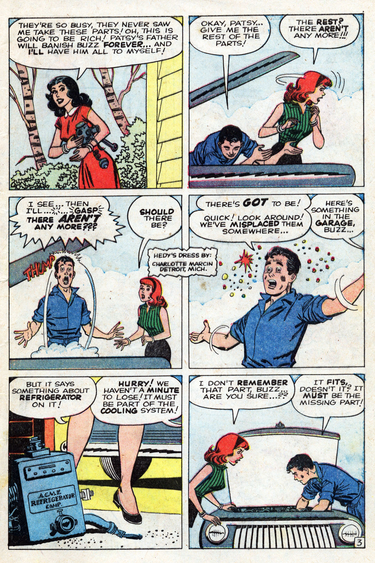 Read online Patsy Walker comic -  Issue #91 - 5