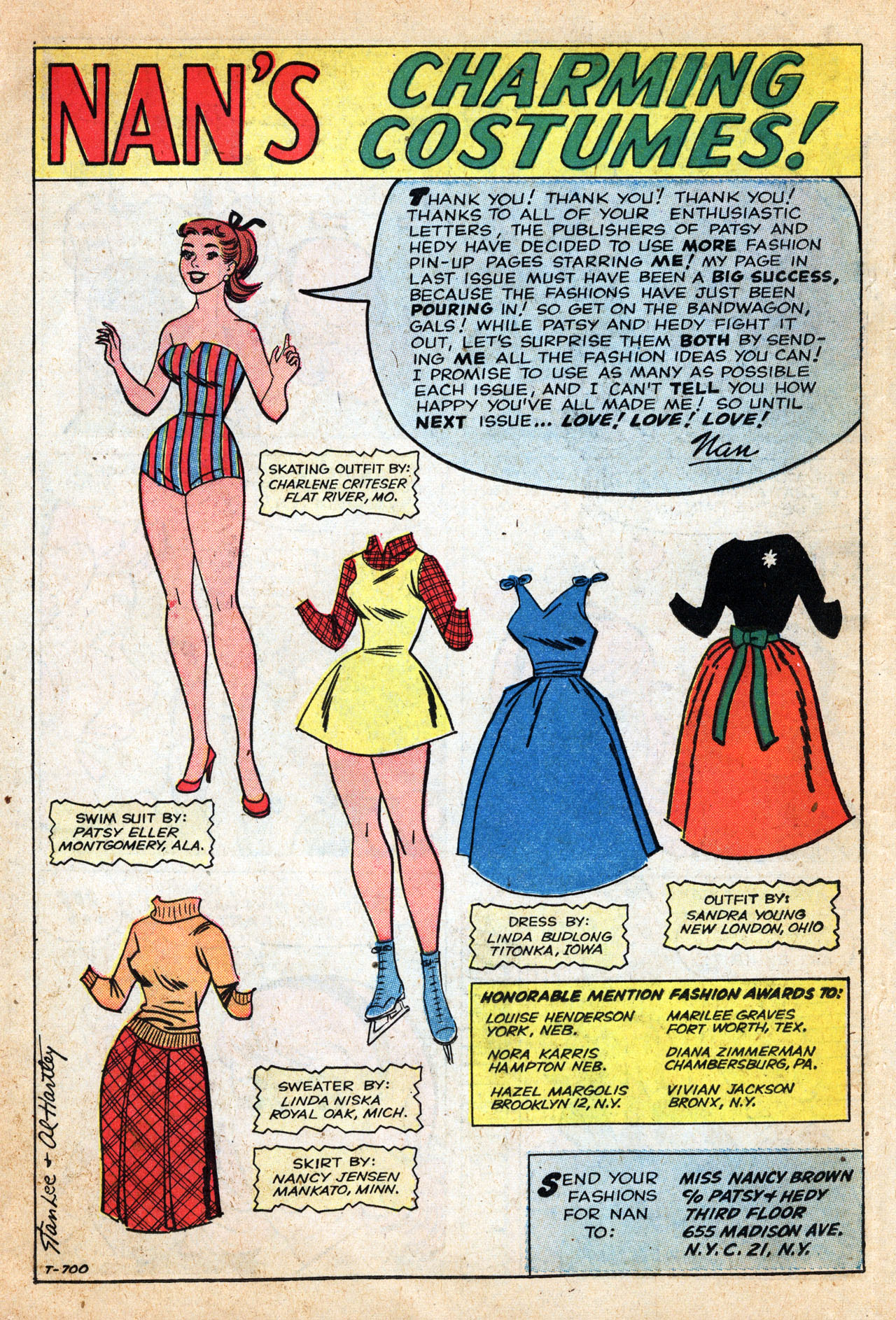 Read online Patsy and Hedy comic -  Issue #70 - 18