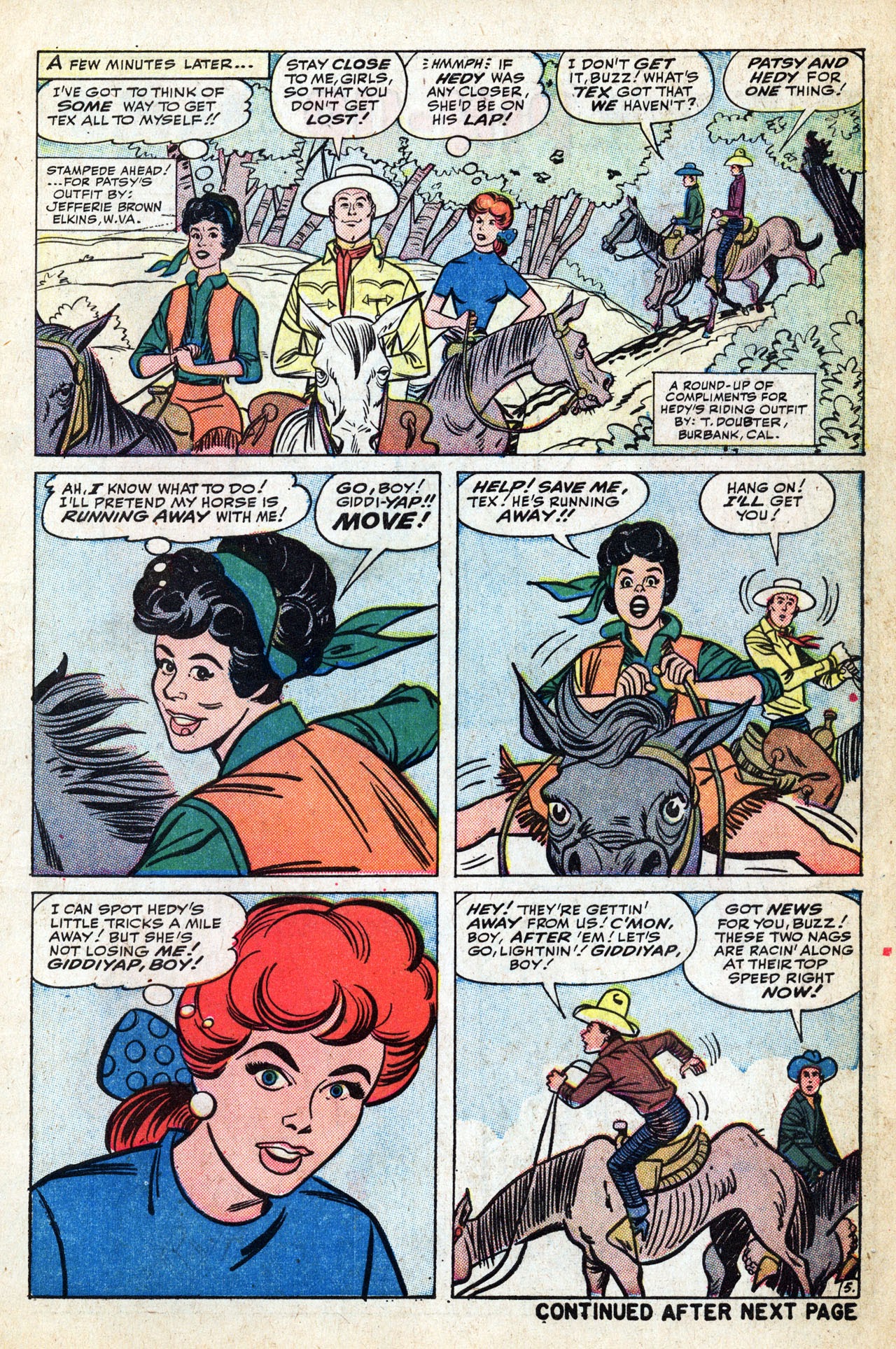 Read online Patsy and Hedy comic -  Issue #90 - 7