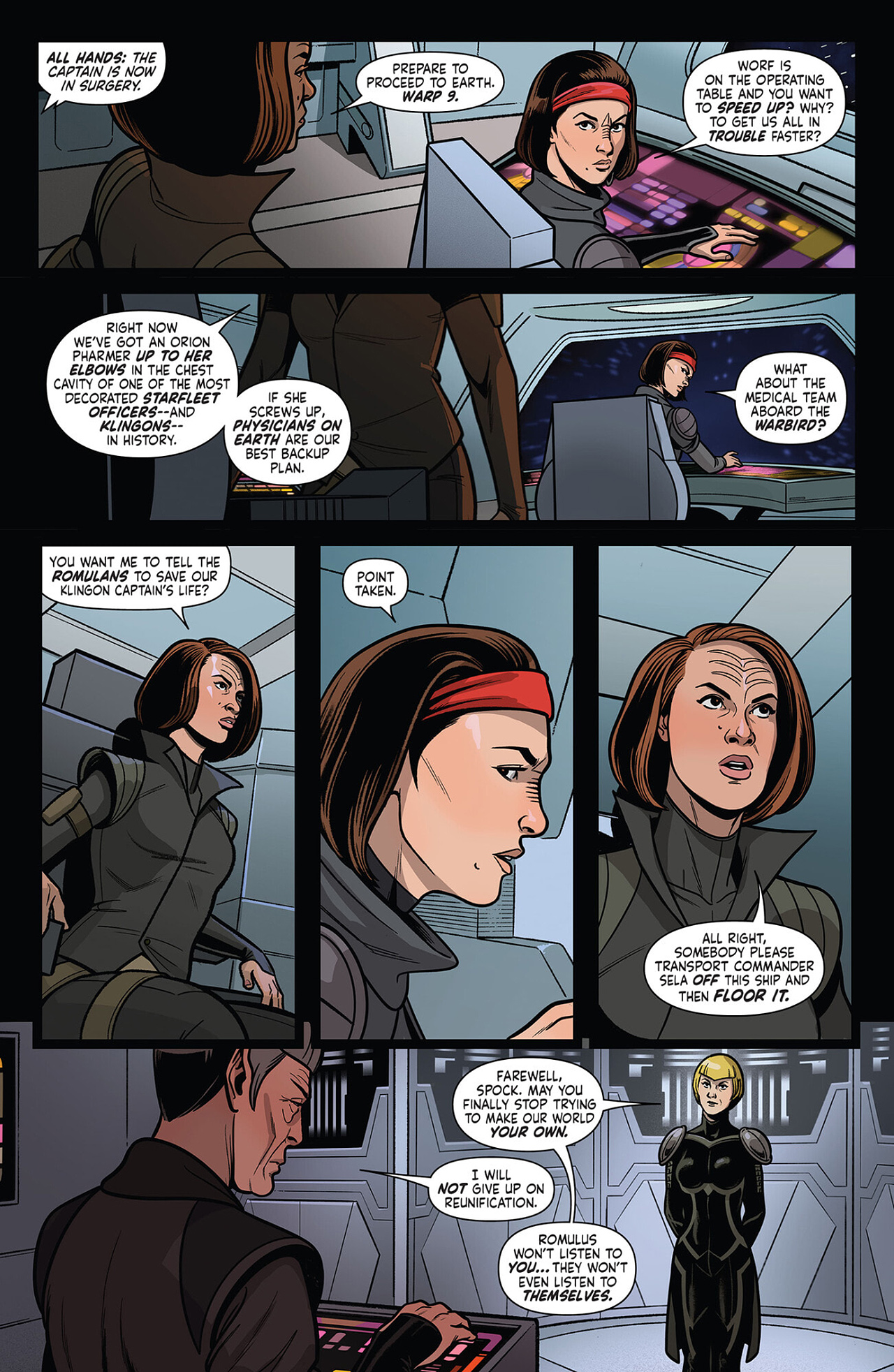 Read online Star Trek: Defiant comic -  Issue #8 - 11