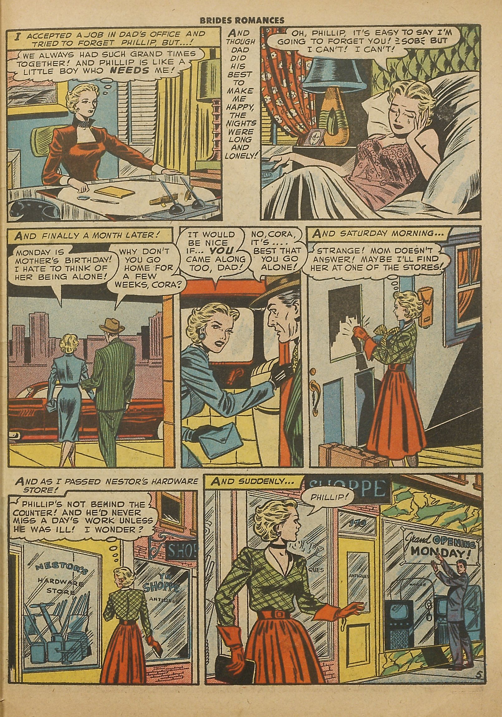 Read online Brides Romances comic -  Issue #13 - 27