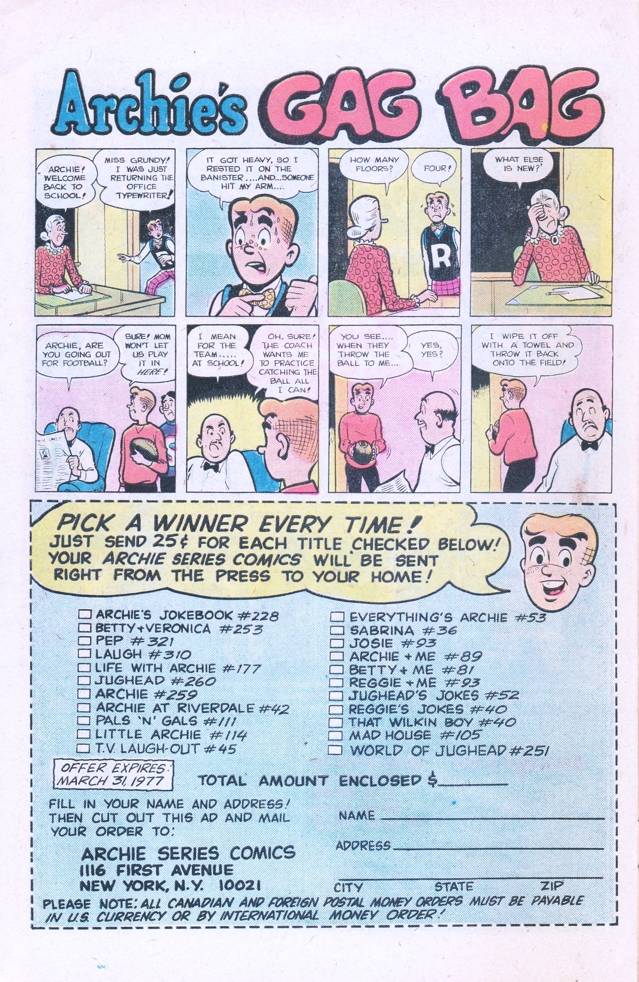 Read online Laugh (Comics) comic -  Issue #309 - 10