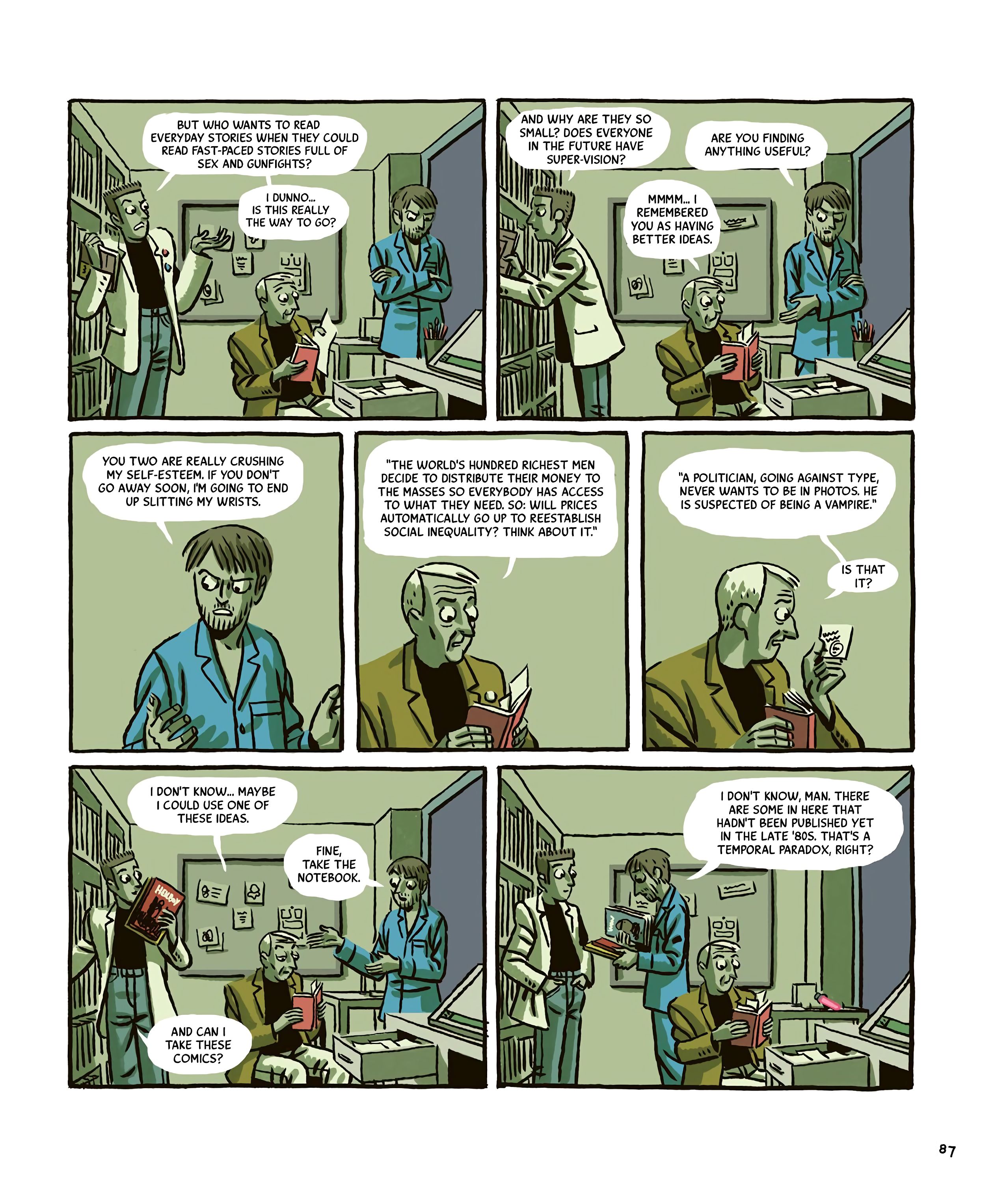 Read online Memoirs of a Man in Pajamas comic -  Issue # TPB (Part 1) - 92