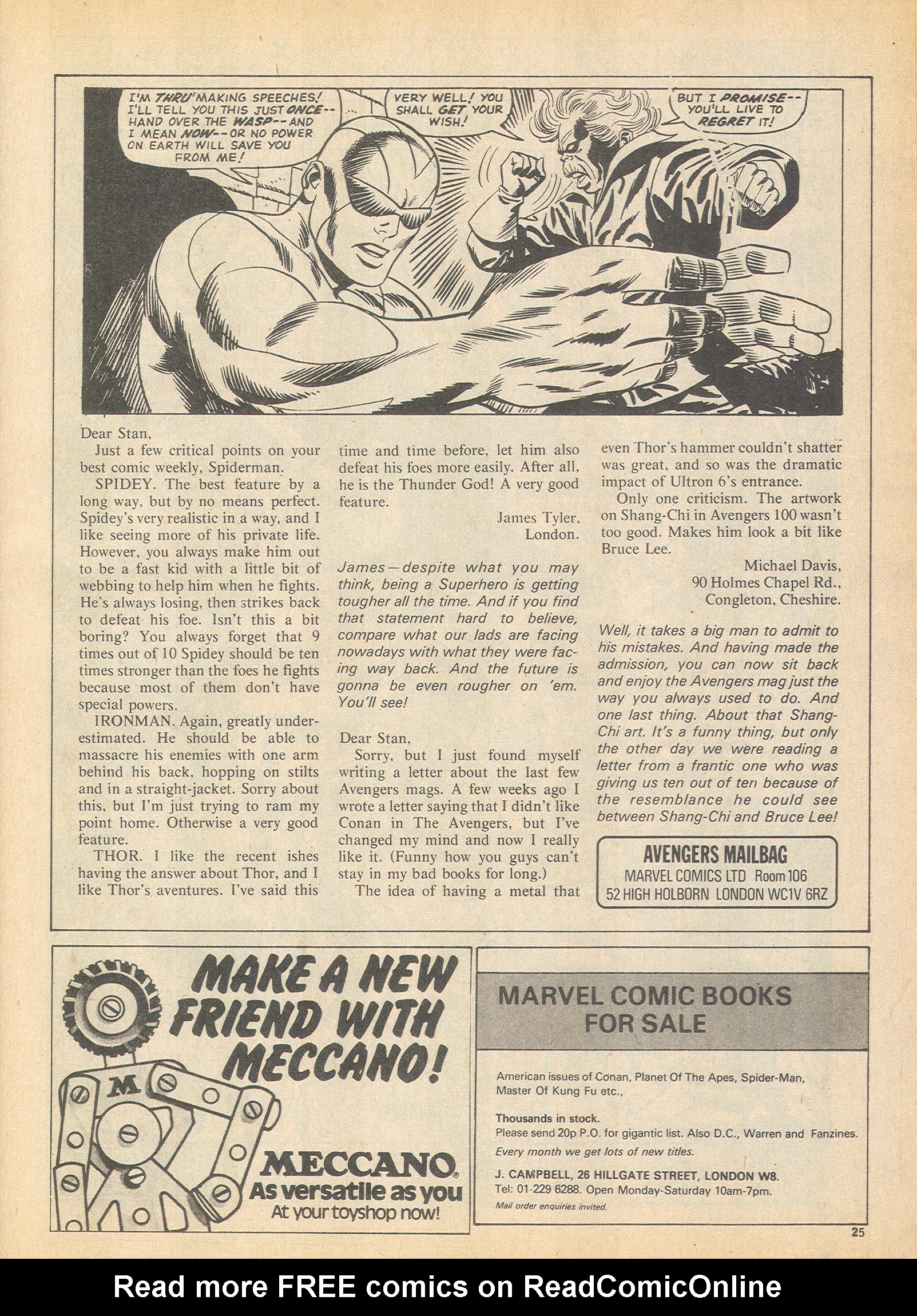 Read online The Avengers (1973) comic -  Issue #112 - 25