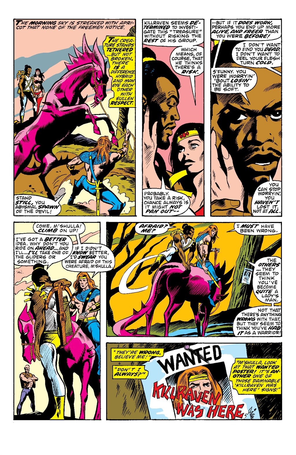 Read online Killraven Epic Collection: Warrior of the Worlds comic -  Issue # TPB (Part 2) - 63