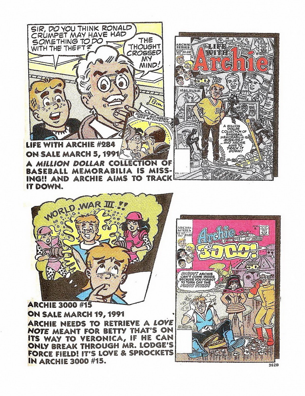 Read online Archie's Double Digest Magazine comic -  Issue #52 - 243