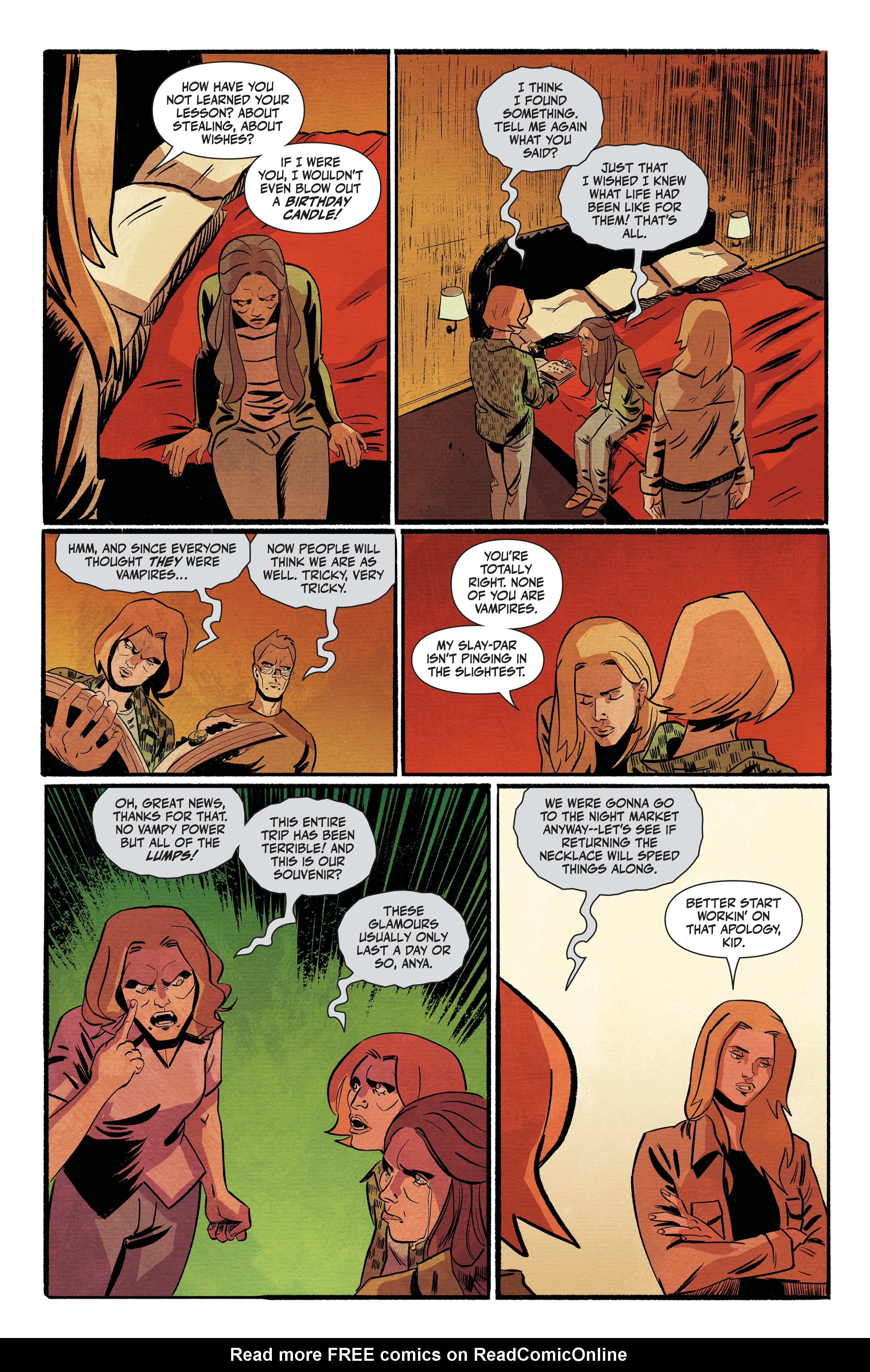 Read online Buffy the Last Vampire Slayer: The Lost Summers comic -  Issue # TPB - 35