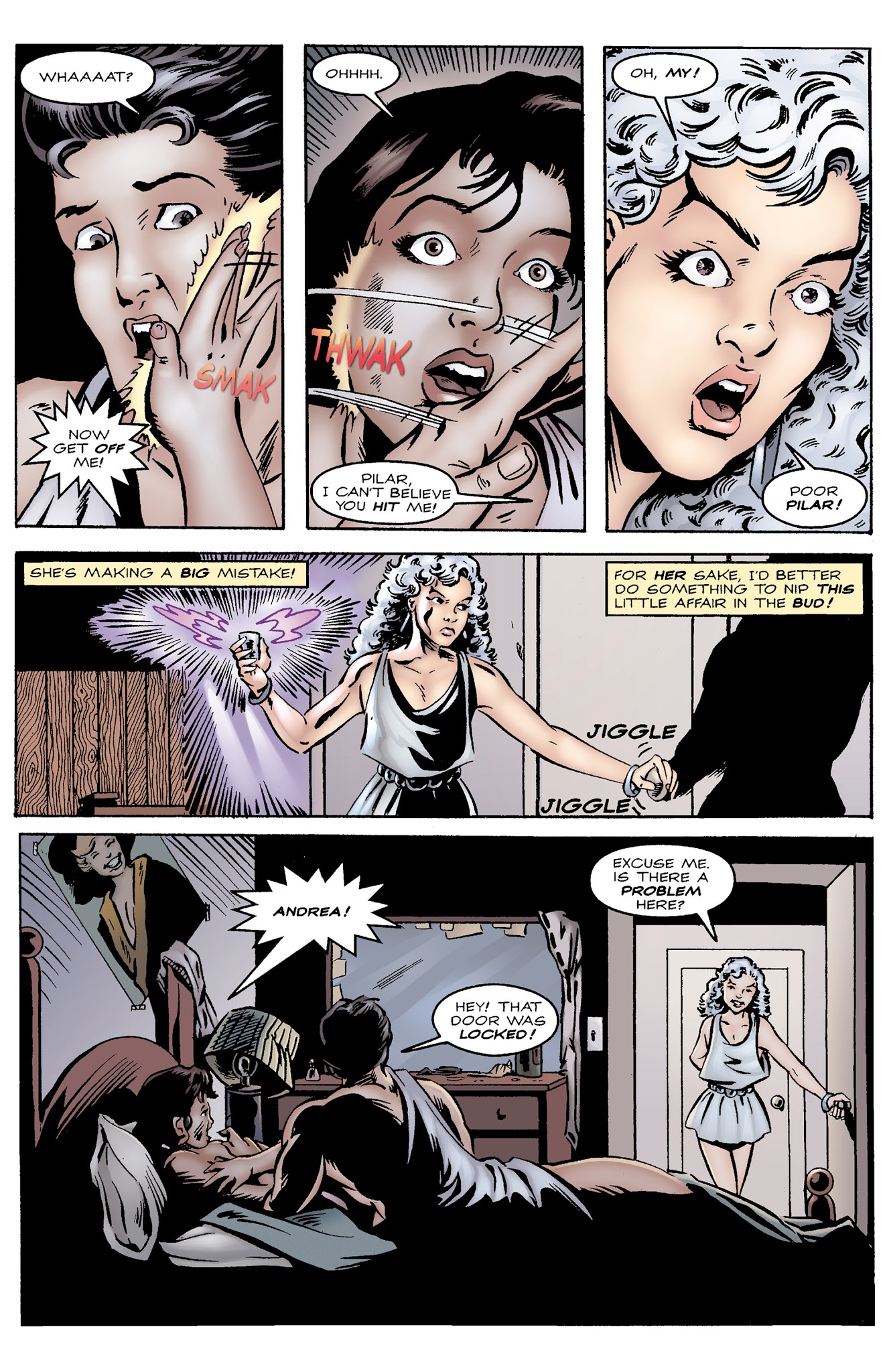 Read online The Black Enchantress comic -  Issue #3 - 7