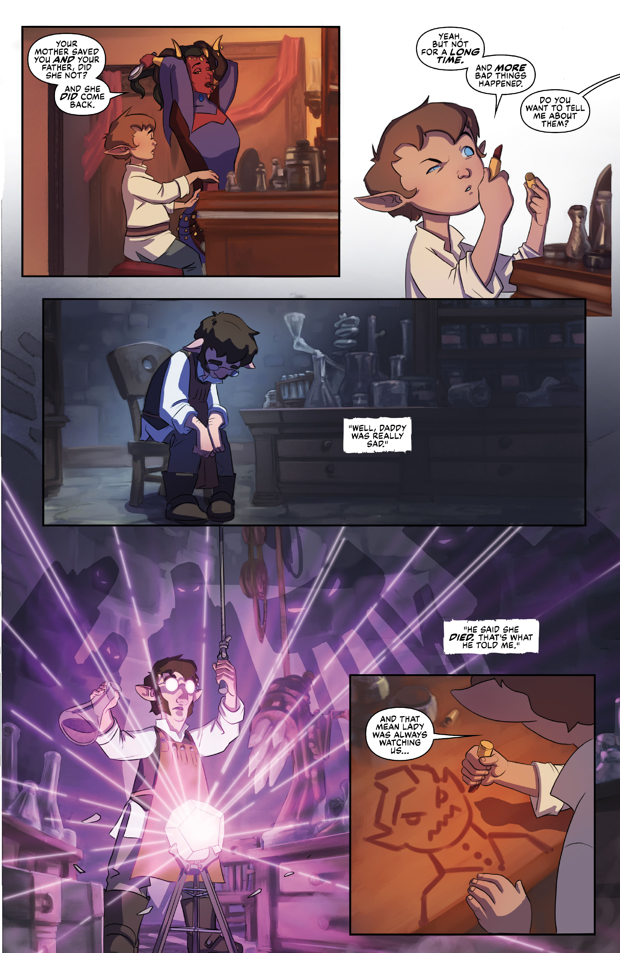 Read online Free Comic Book Day 2021 comic -  Issue # Critical Role - The Witcher - 7