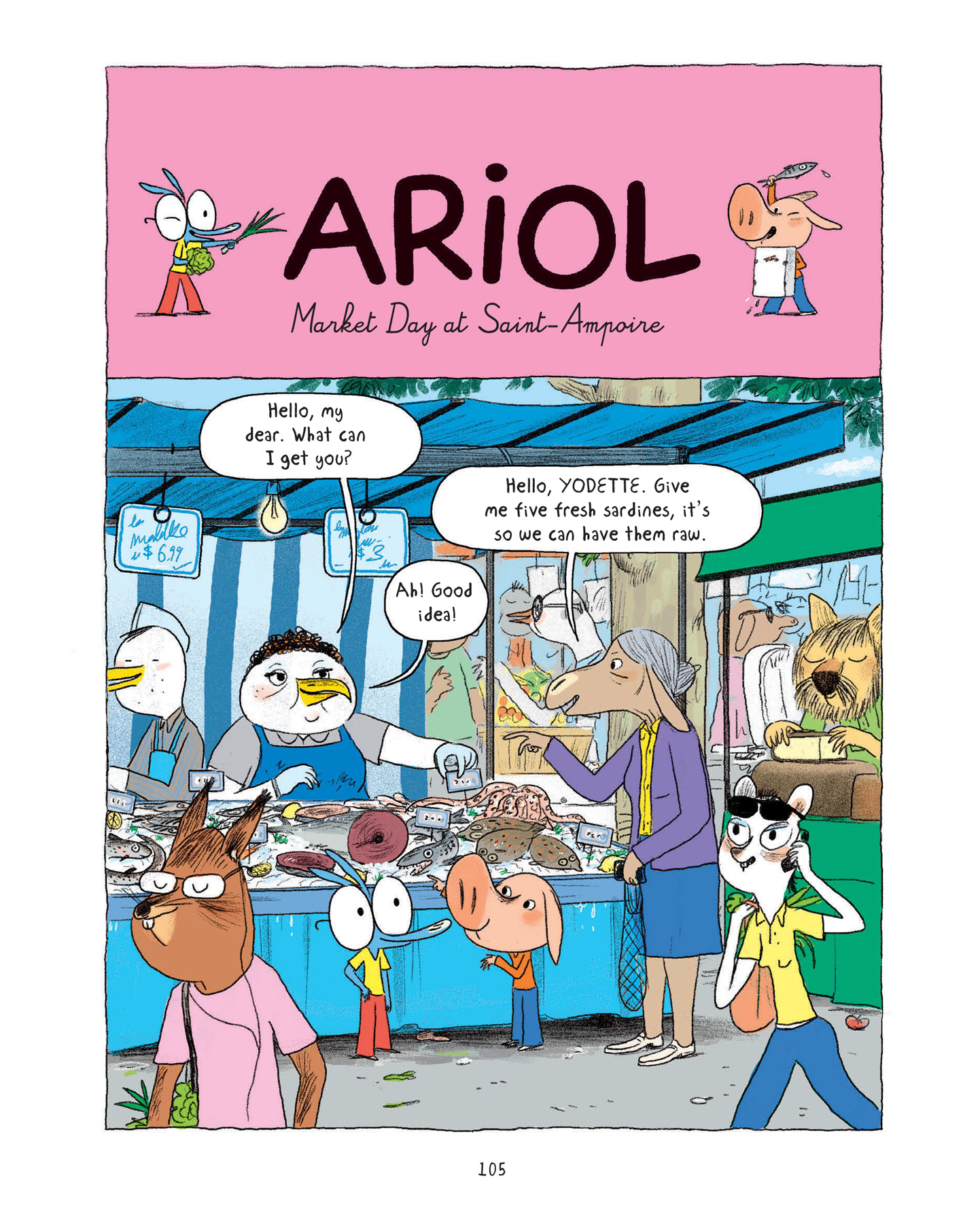 Read online Ariol comic -  Issue # TPB 5 - 107
