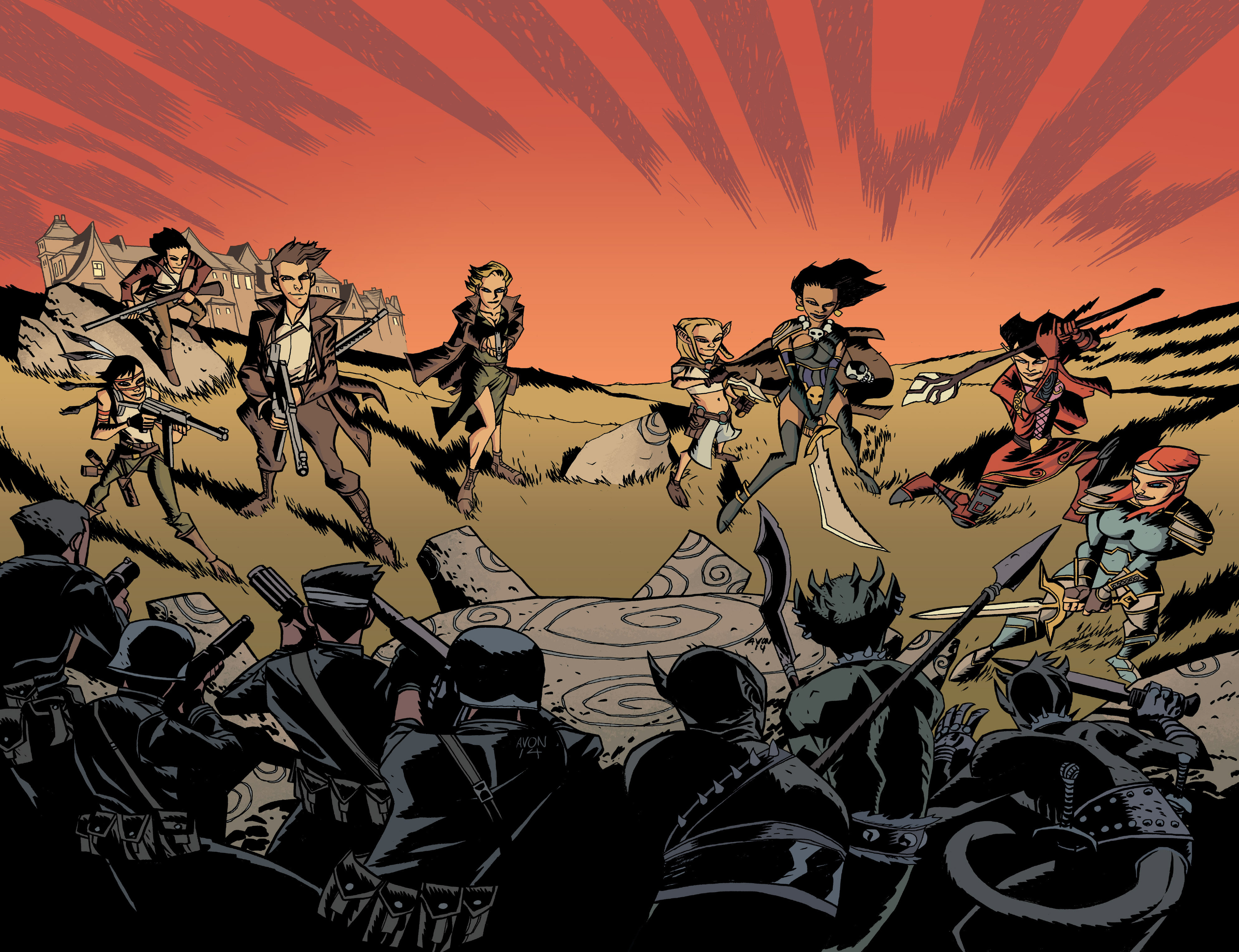 Read online Rat Queens (2013) comic -  Issue # _TPB 2 - Far Reaching Tentacles of N'rygoth - 128