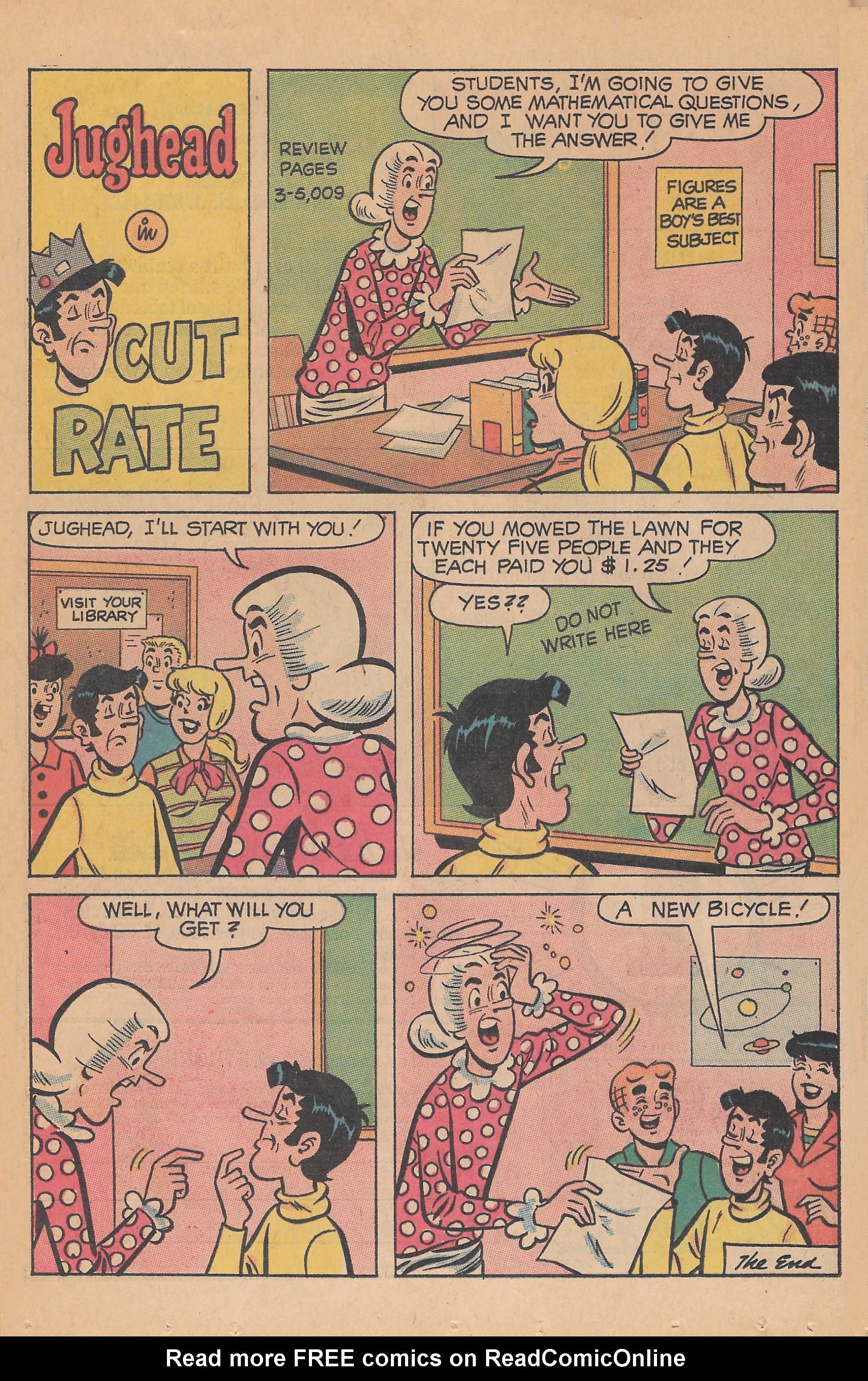 Read online Jughead's Jokes comic -  Issue #19 - 34