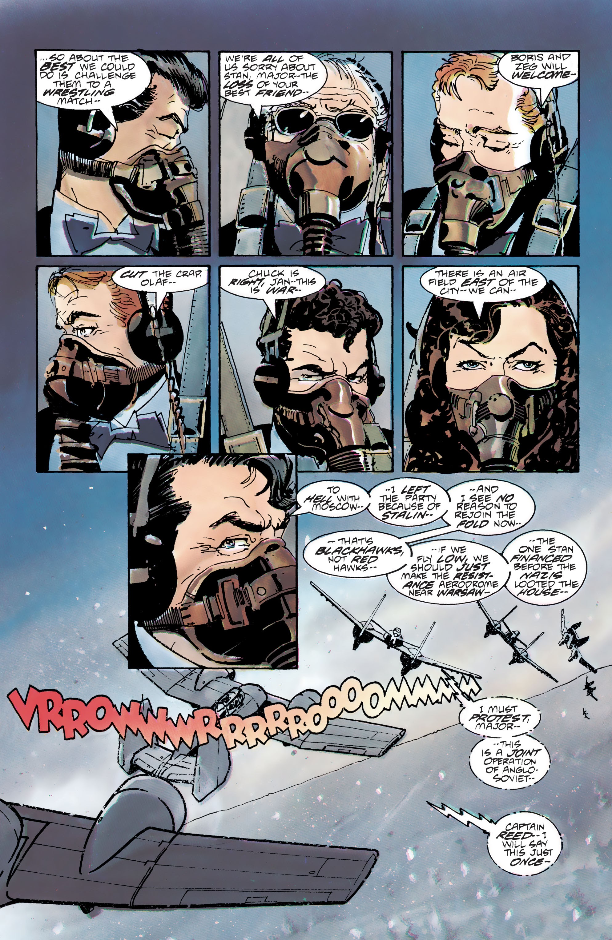 Read online Blackhawk: Blood & Iron comic -  Issue # TPB (Part 1) - 96