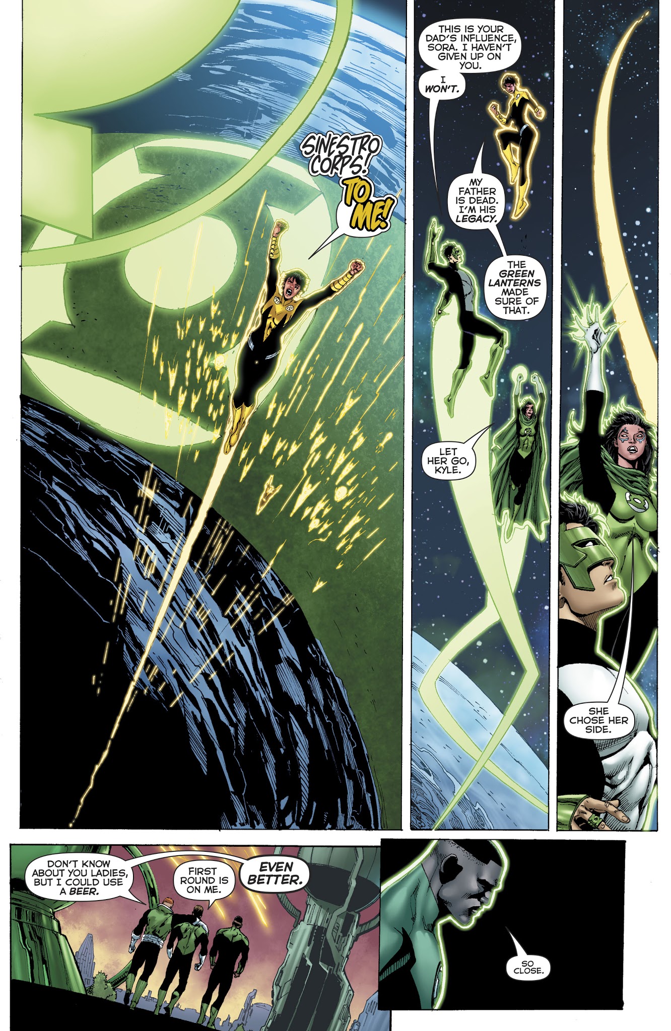 Read online Hal Jordan And The Green Lantern Corps comic -  Issue #25 - 21