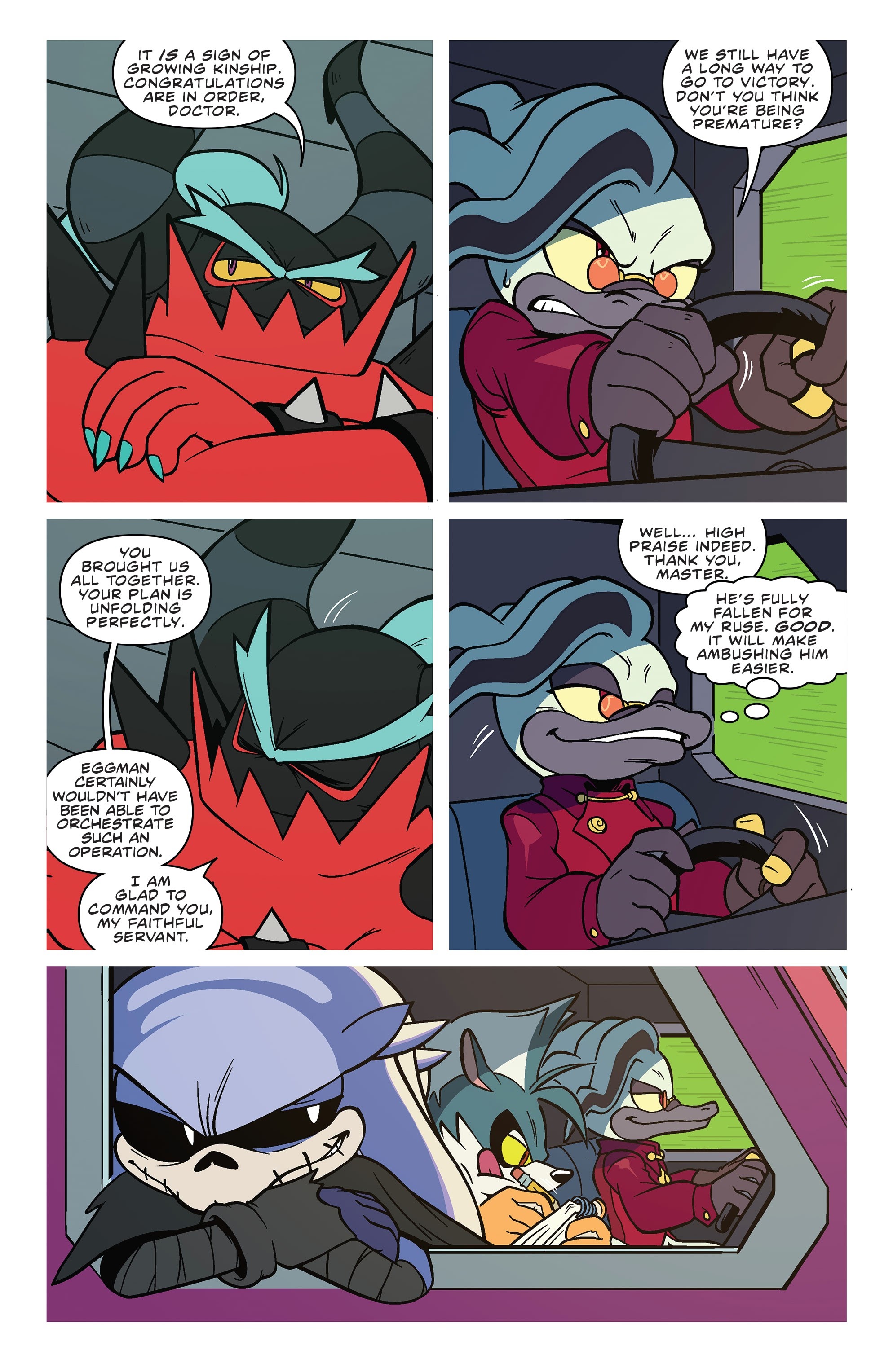 Read online Sonic the Hedgehog: Bad Guys comic -  Issue #3 - 11