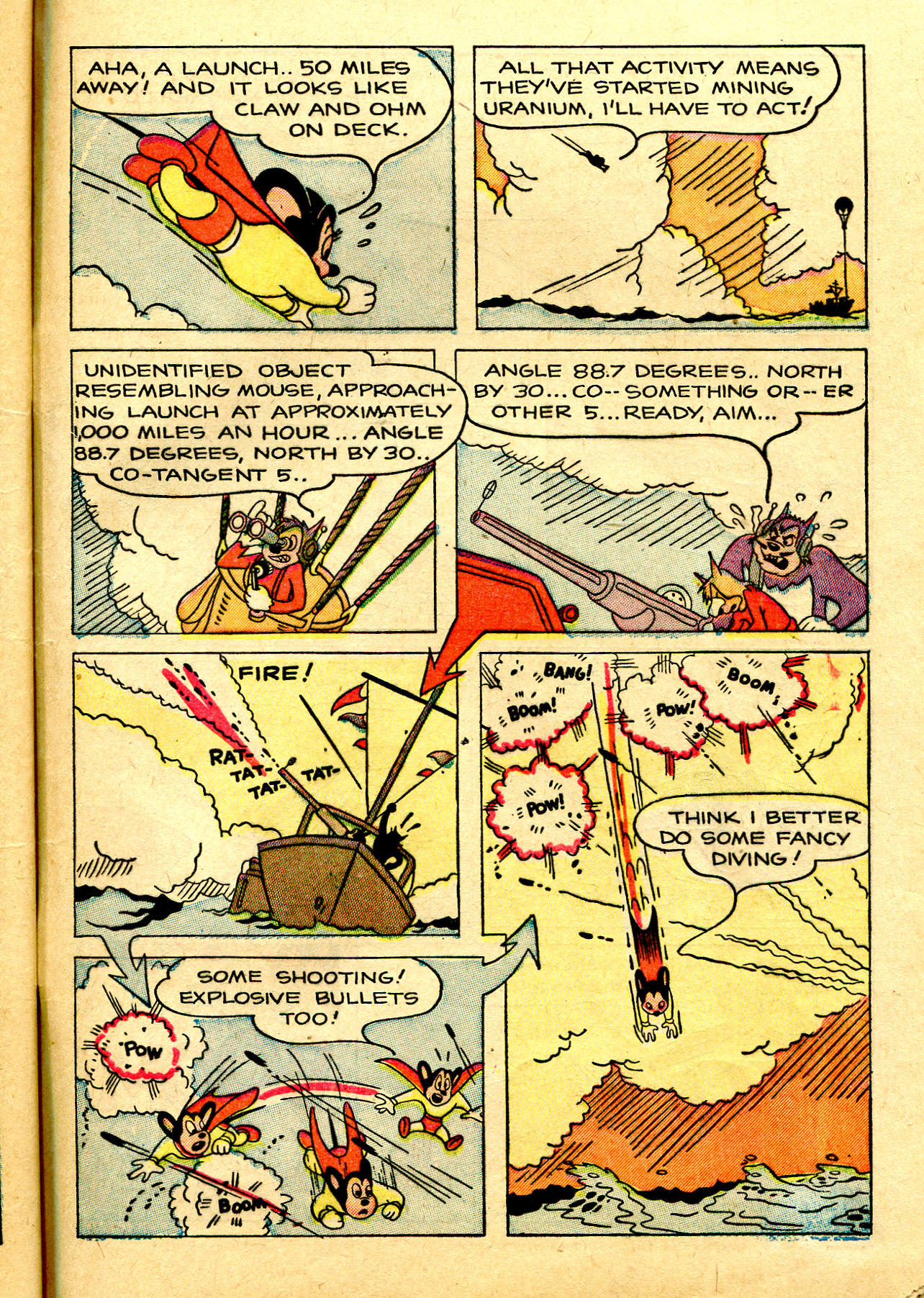Read online Paul Terry's Mighty Mouse Comics comic -  Issue #42 - 92