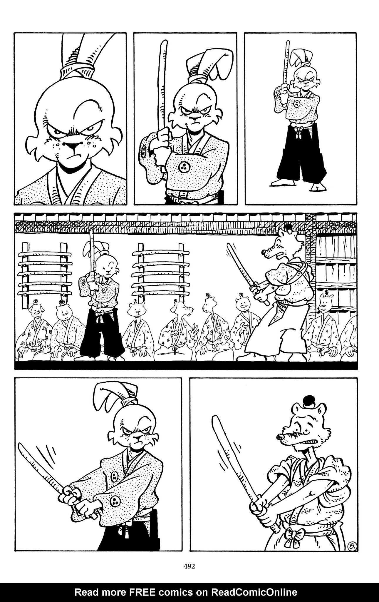 Read online The Usagi Yojimbo Saga comic -  Issue # TPB 7 - 484